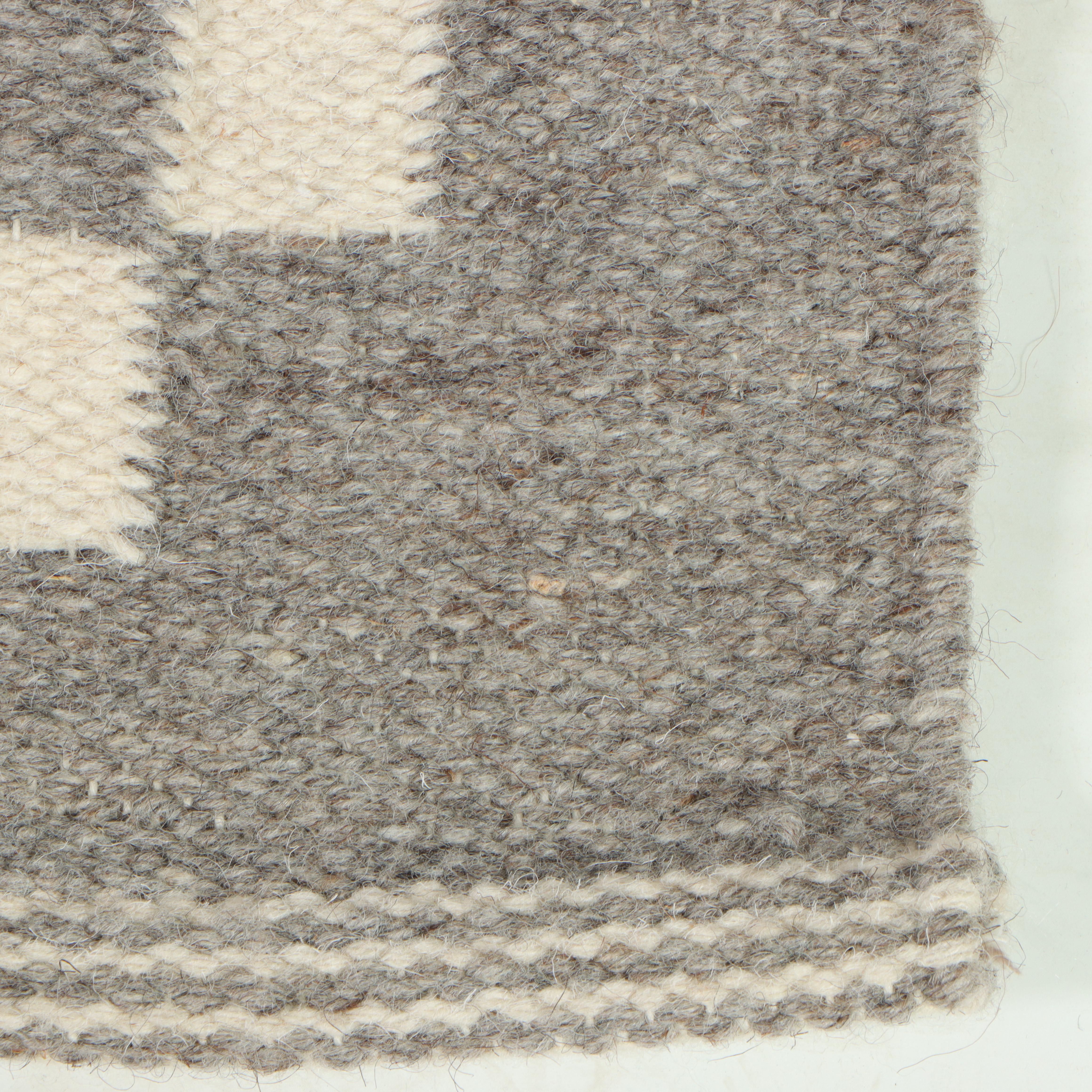 5'1 x 8'1 Handwoven Trellis Geometric Area Rug