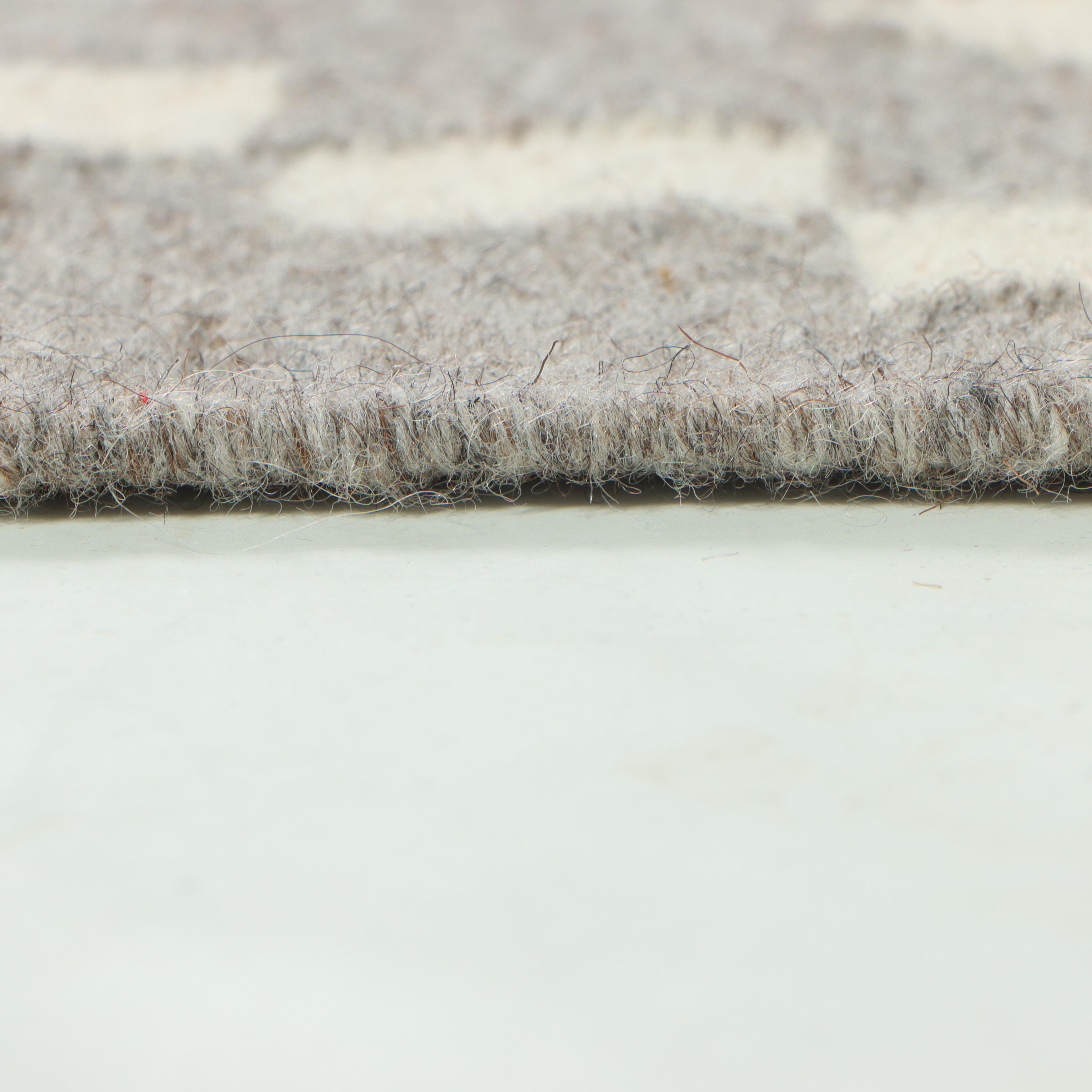 5'1 x 8'1 Handwoven Trellis Geometric Area Rug