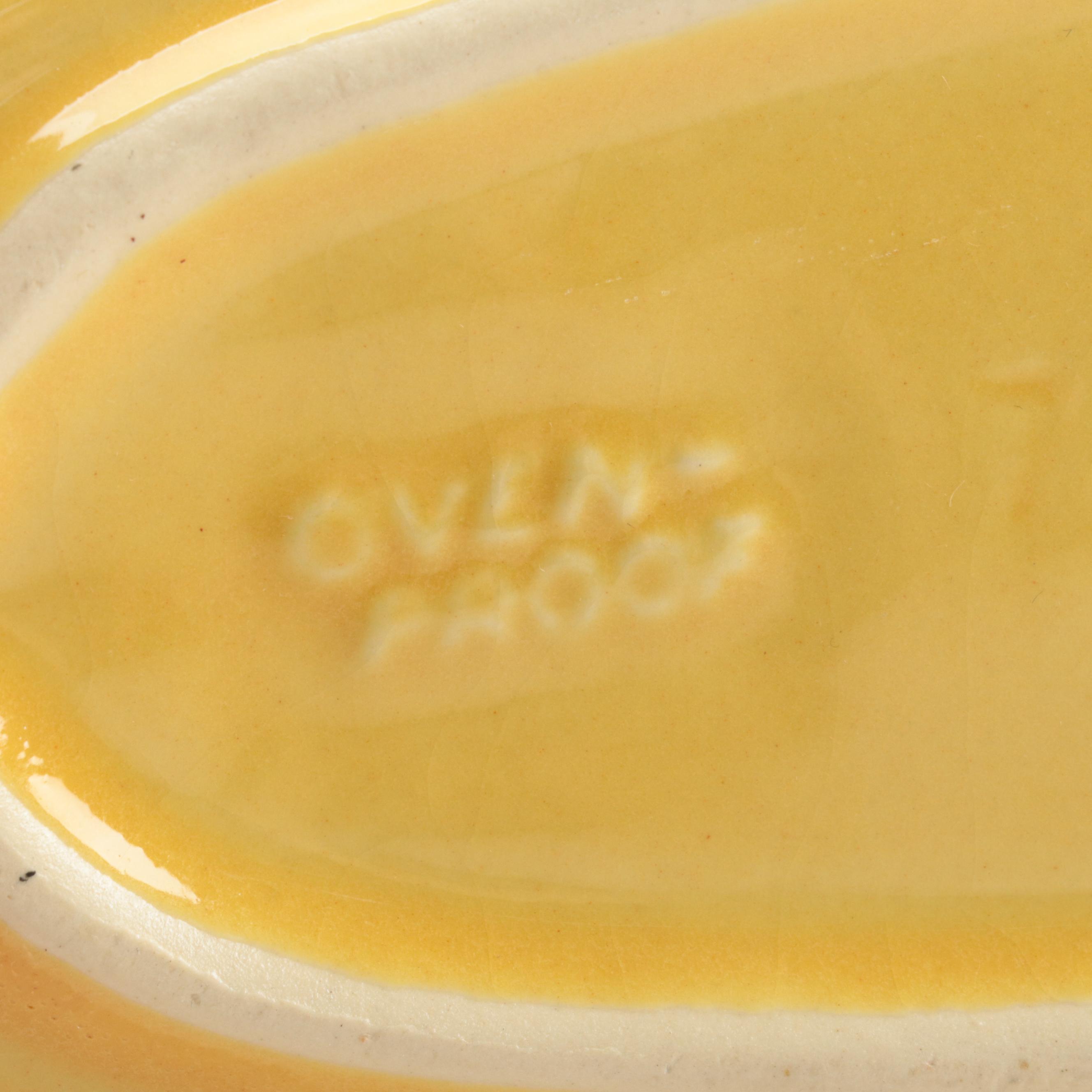 Shawnee Ceramic "Corn King" Covered Butter Dish