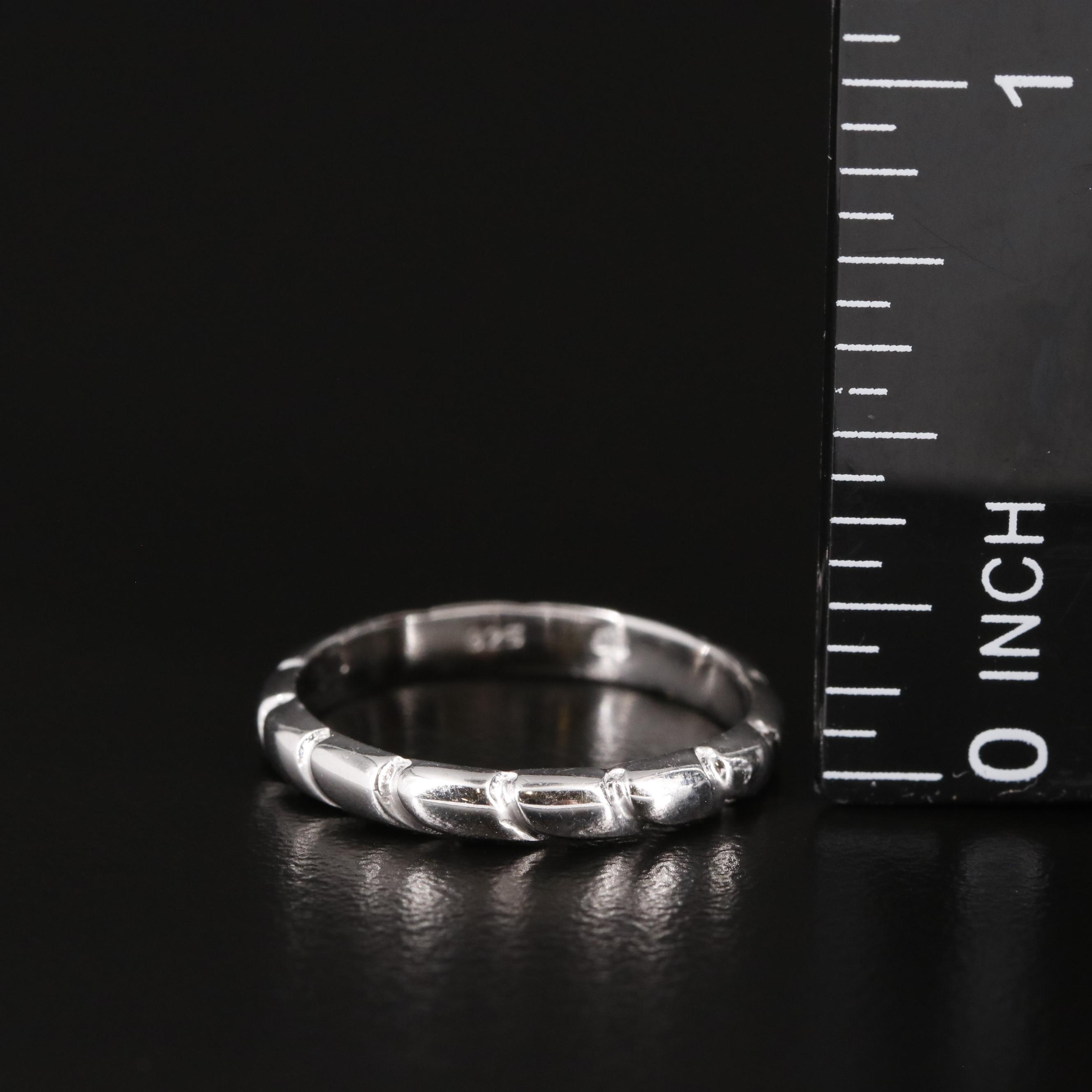 Sterling Textured Band Ring