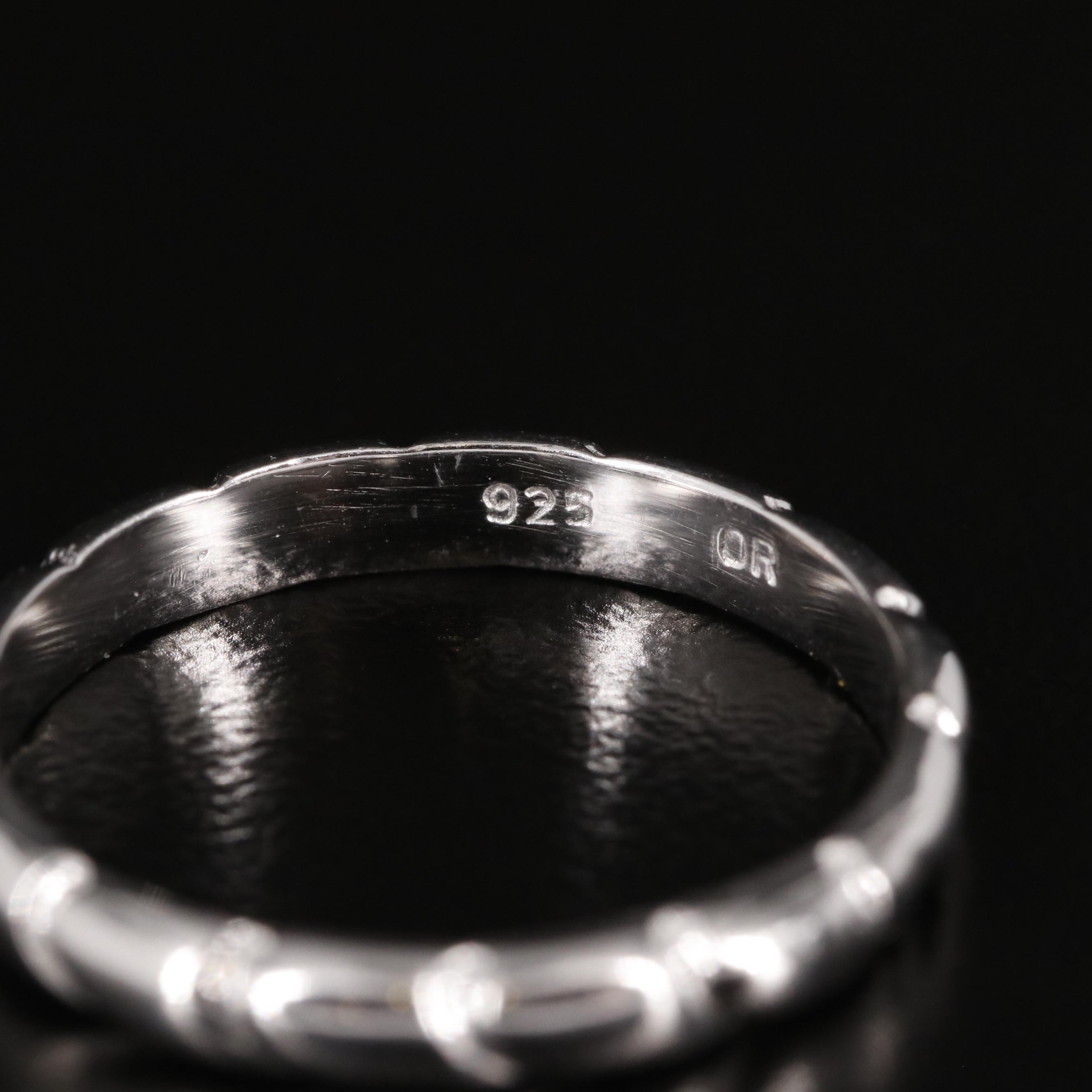 Sterling Textured Band Ring