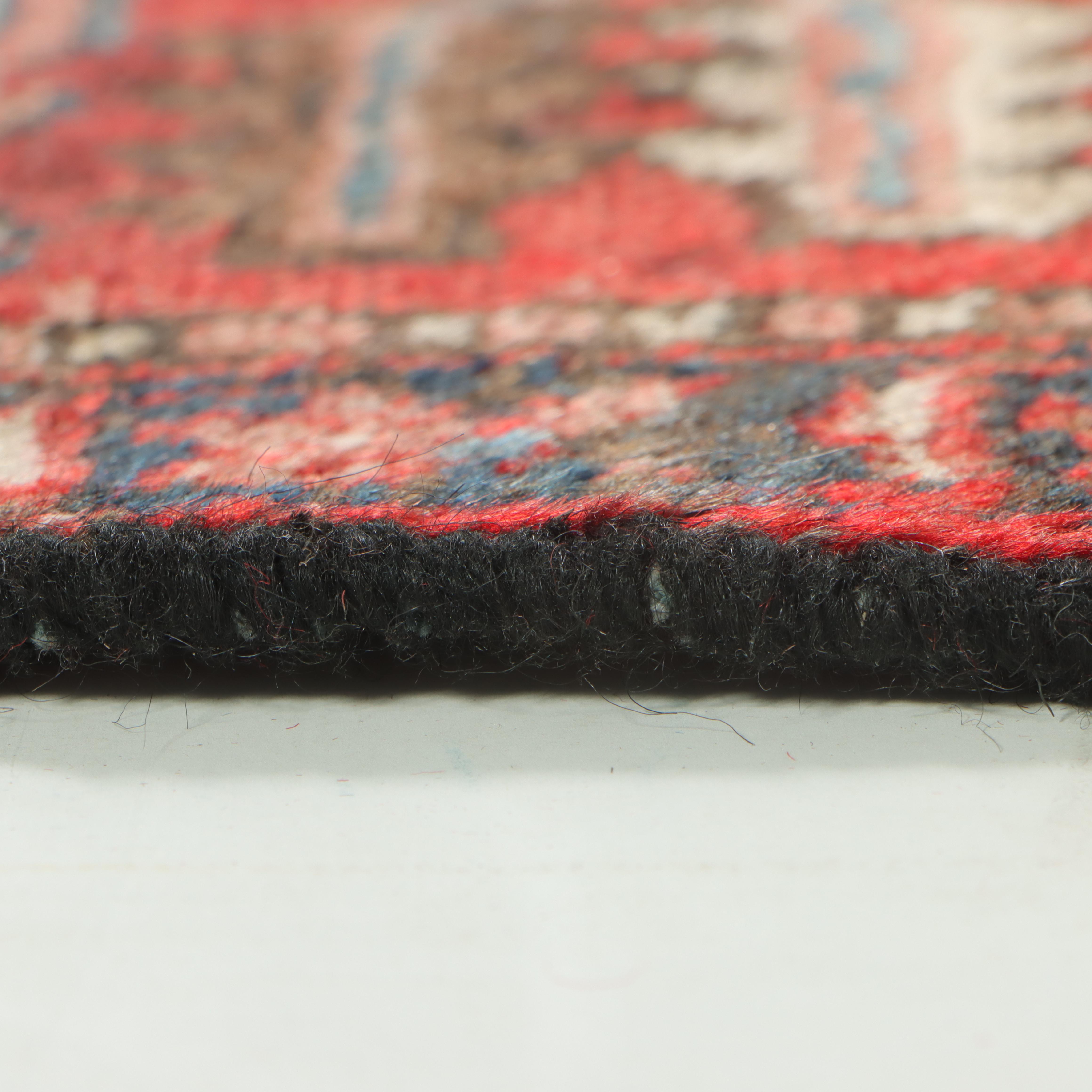 2'6 x 4'1 Hand-Knotted Persian Karaja Accent Rug