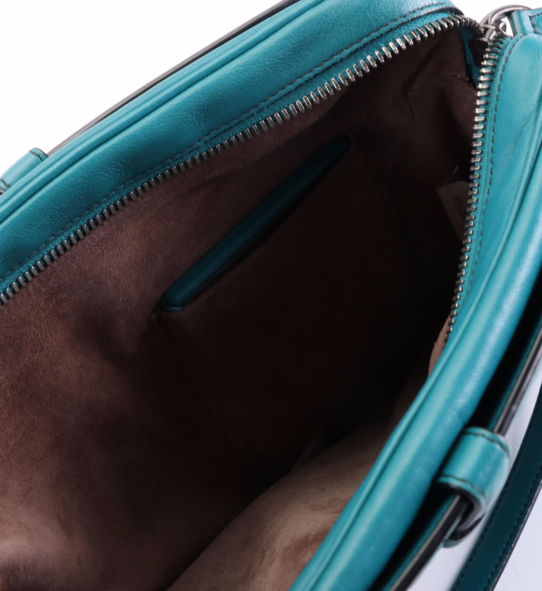 Bottega Veneta Belt Flap Camera Bag in Intrecciato Nappa Leather