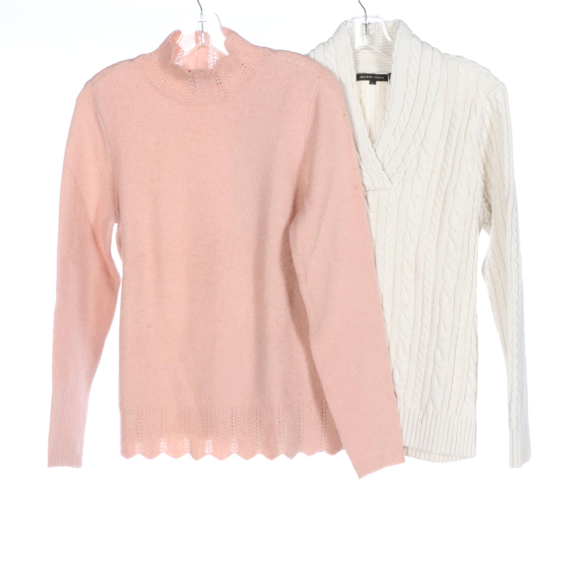 Liz Claiborne, Jeanne Pierre Sweaters, and Gloria Vanderbilt Amanda Style Jeans