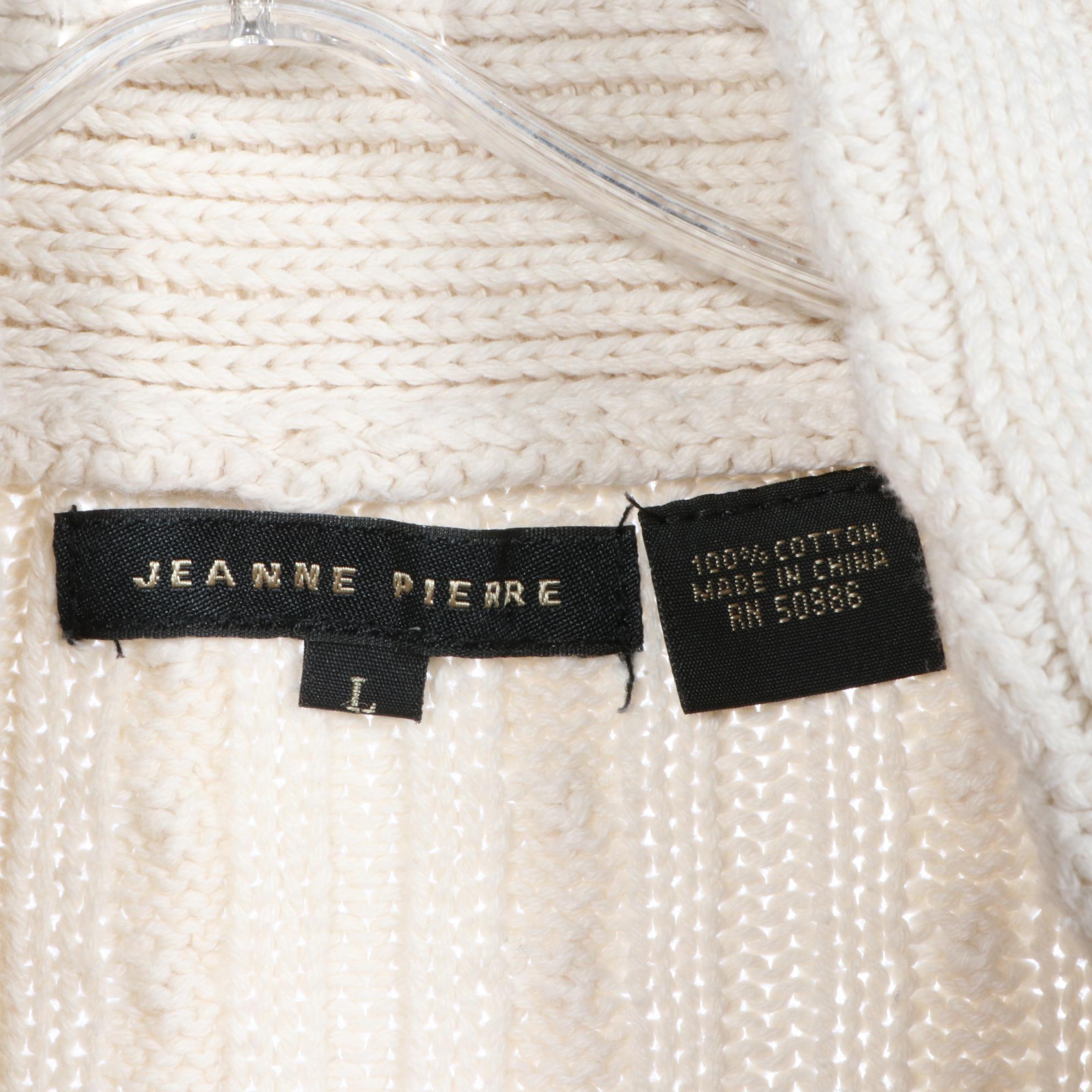 Liz Claiborne, Jeanne Pierre Sweaters, and Gloria Vanderbilt Amanda Style Jeans