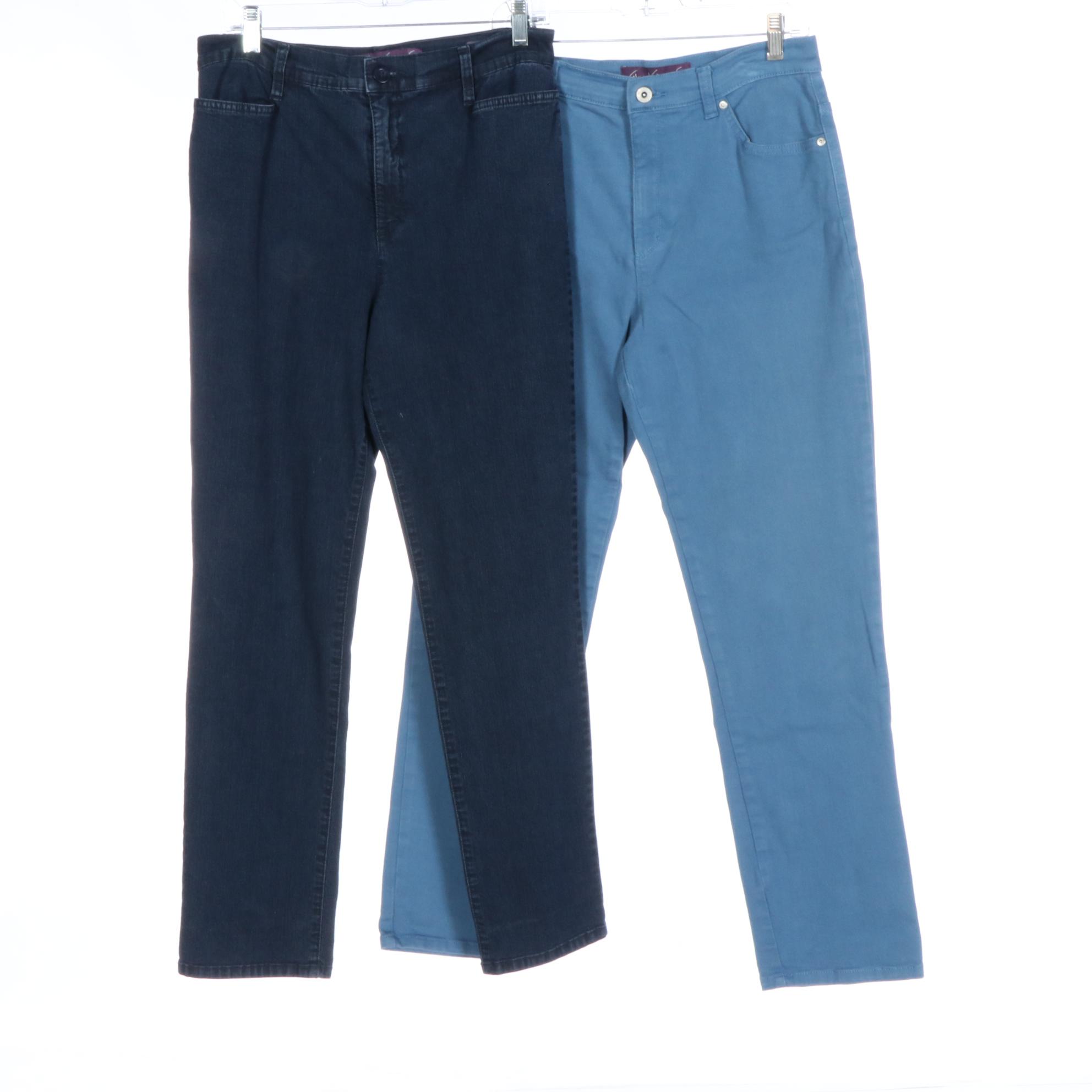 Liz Claiborne, Jeanne Pierre Sweaters, and Gloria Vanderbilt Amanda Style Jeans