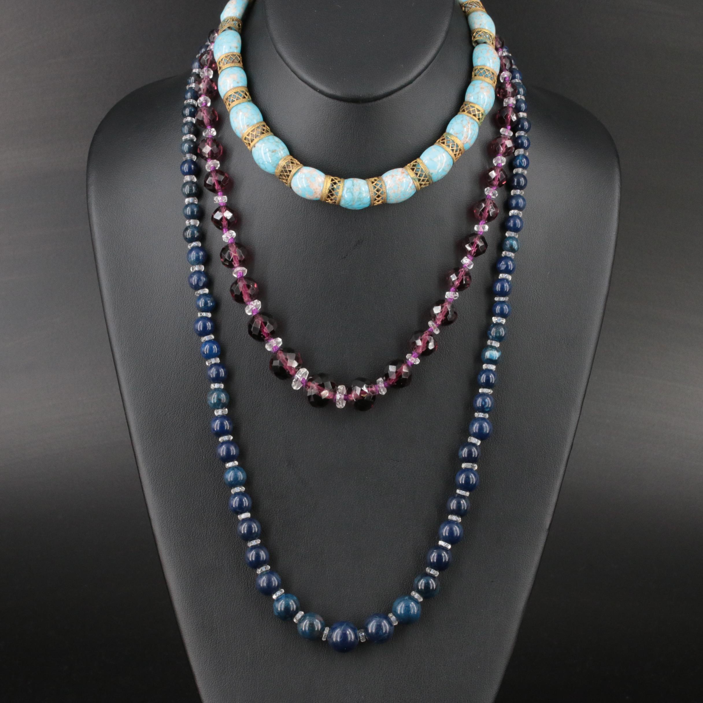 Sterling and 800 Silver Jewelry Grouping Featuring 14K Shell Cameo Brooch