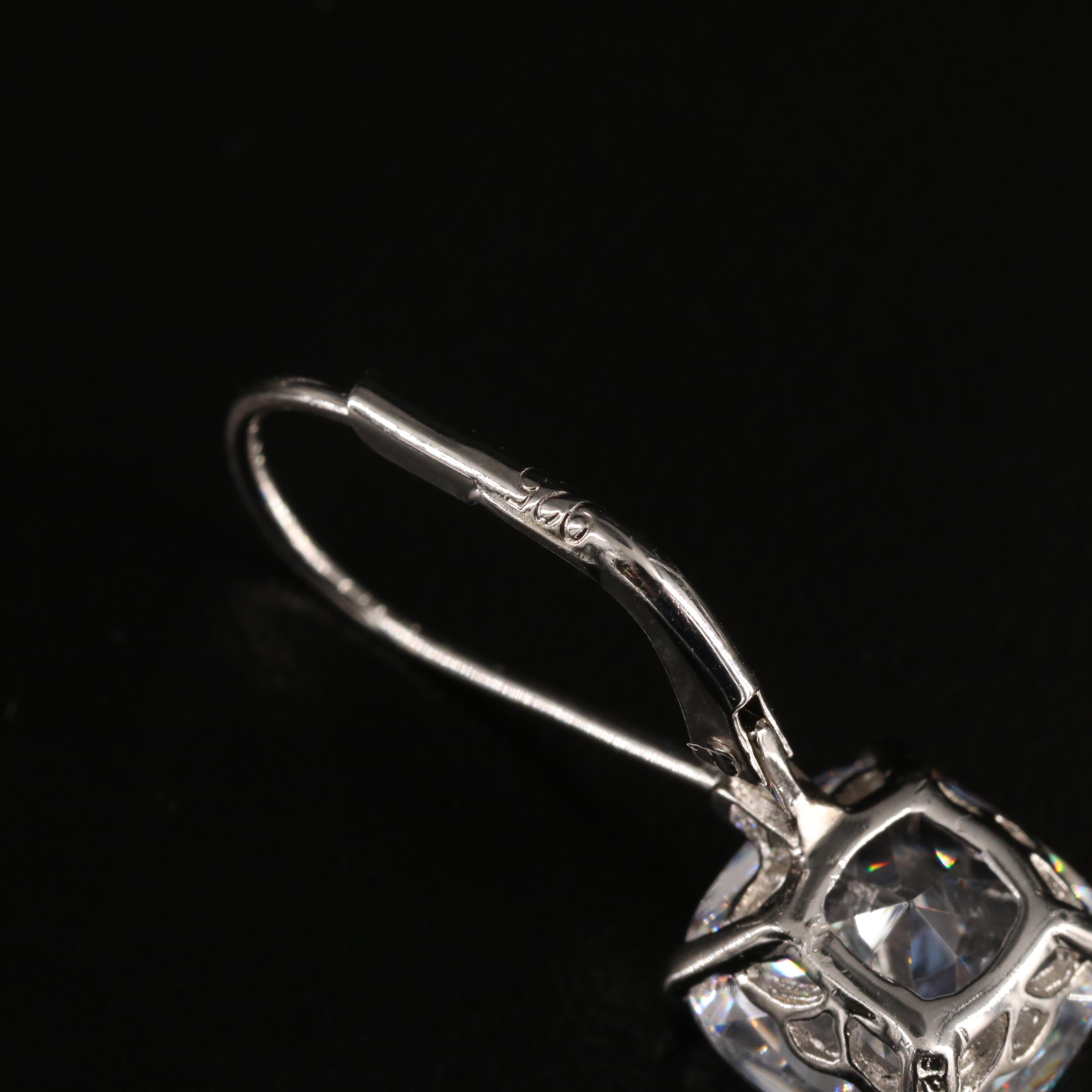 Sterling Necklace and Earrings with Diopside and Cubic Zirconia