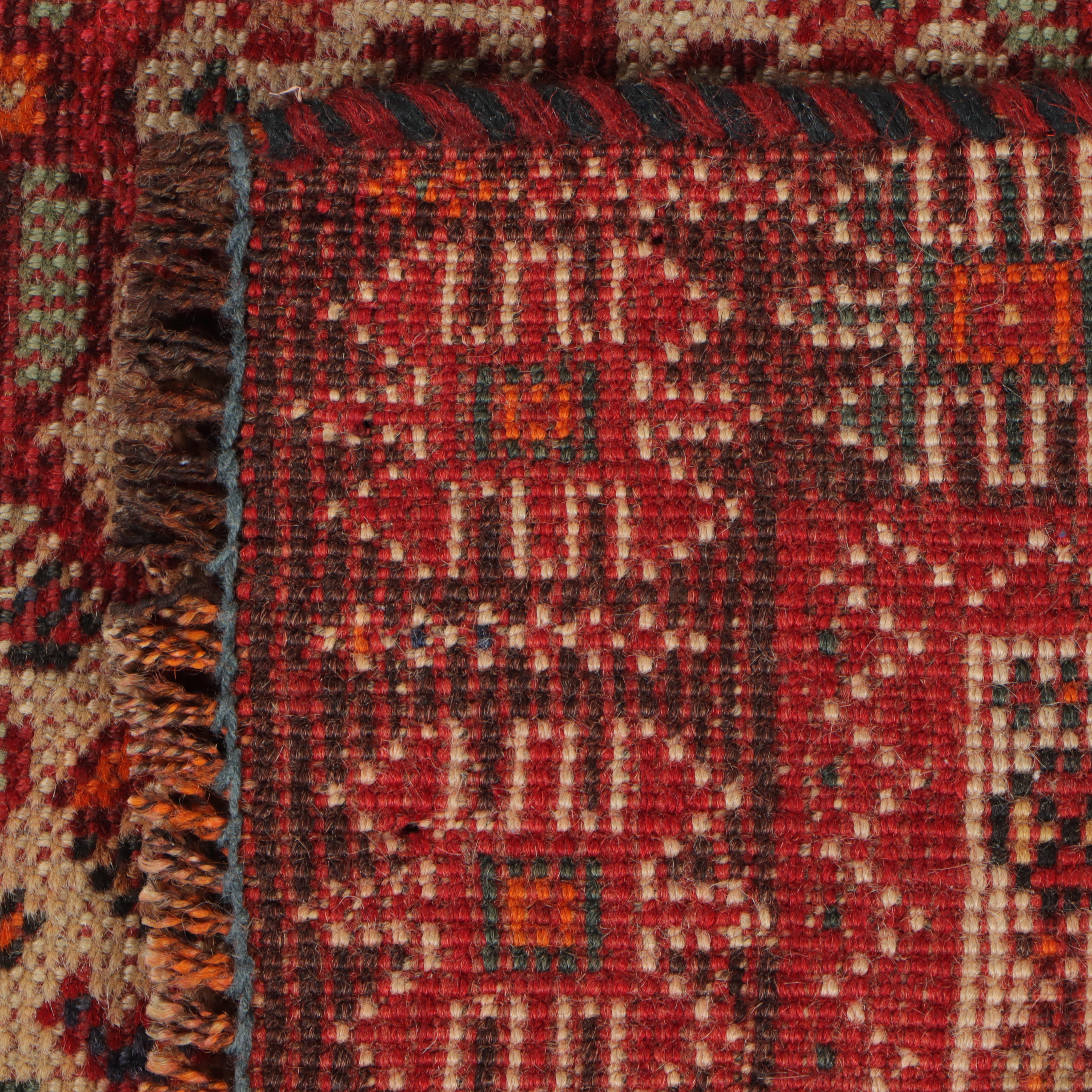 2'5 x 3'9 Hand-Knotted Persian Qashqai Accent Rug