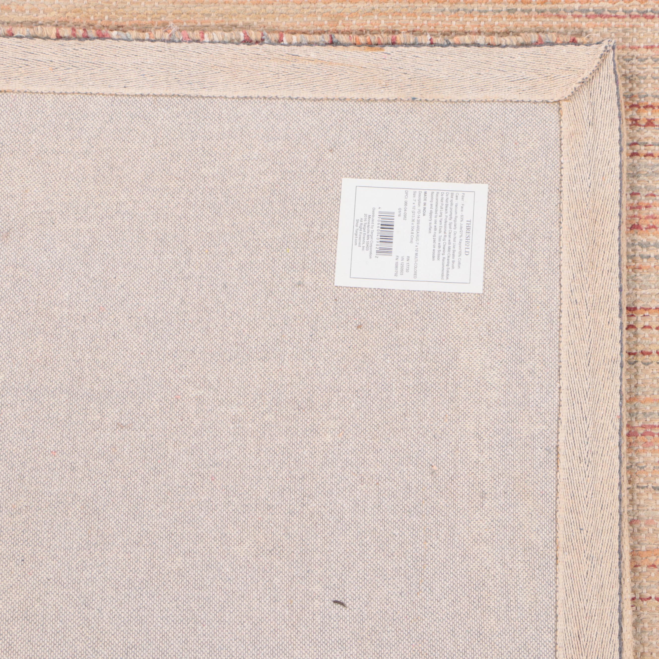 7'1 x 10'4 Handwoven Threshold Area Rug