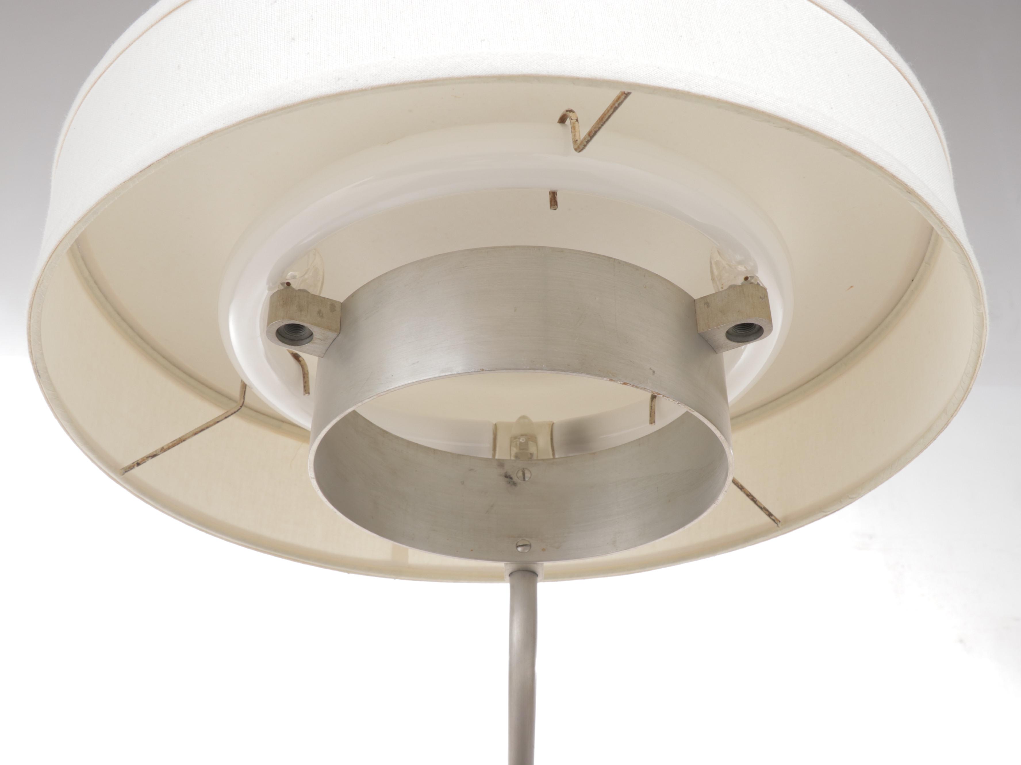 George Nelson for Herman Miller Walnut Planter and Integrated Lamp End Table