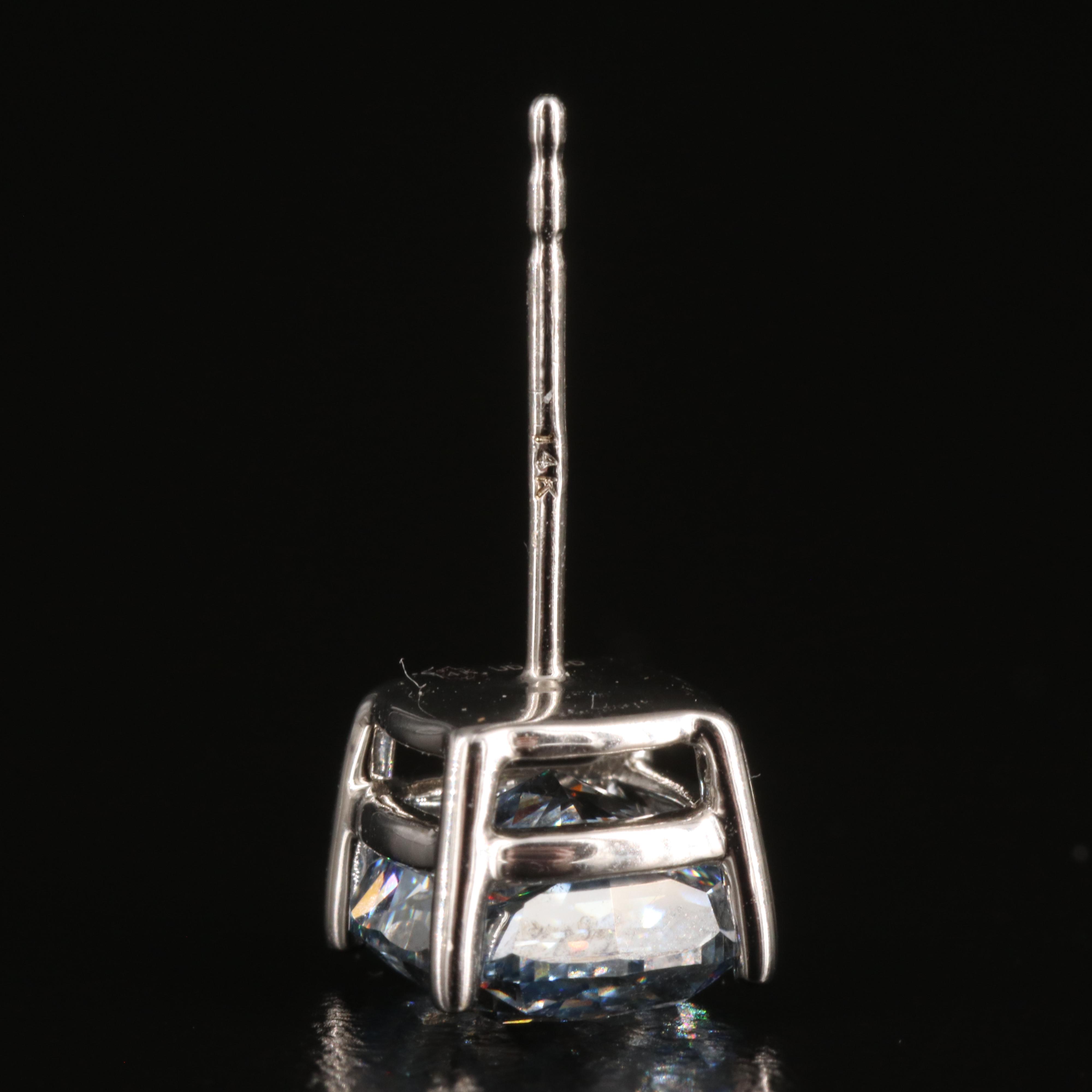 14K 3.33 CTW Lab Grown Diamond Stud Earrings