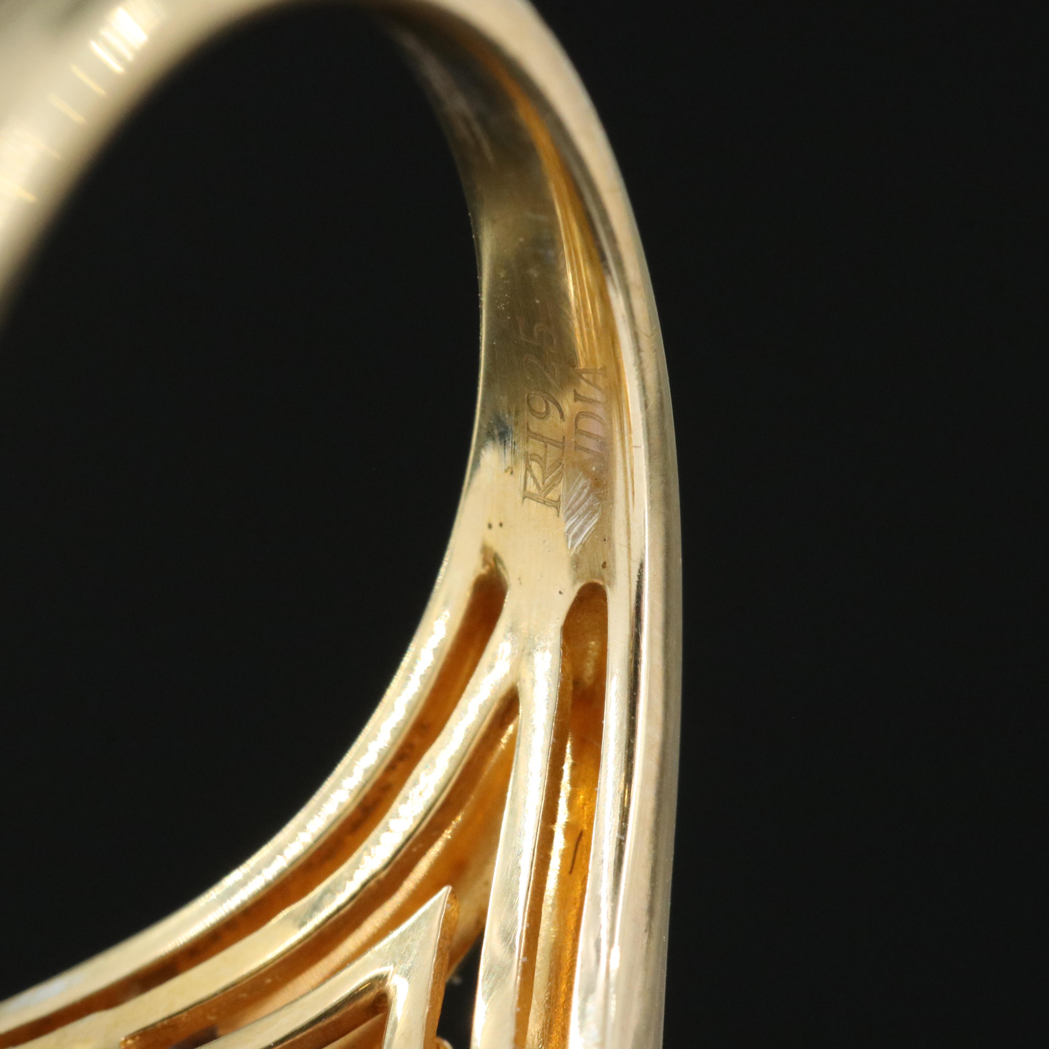 Sterling Ring Including Swiss Blue Topaz, Amethyst and Citrine