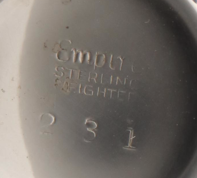 Duchin Creation and Empire Weighted Sterling Silver Shakers, Mid to Late 20th C.