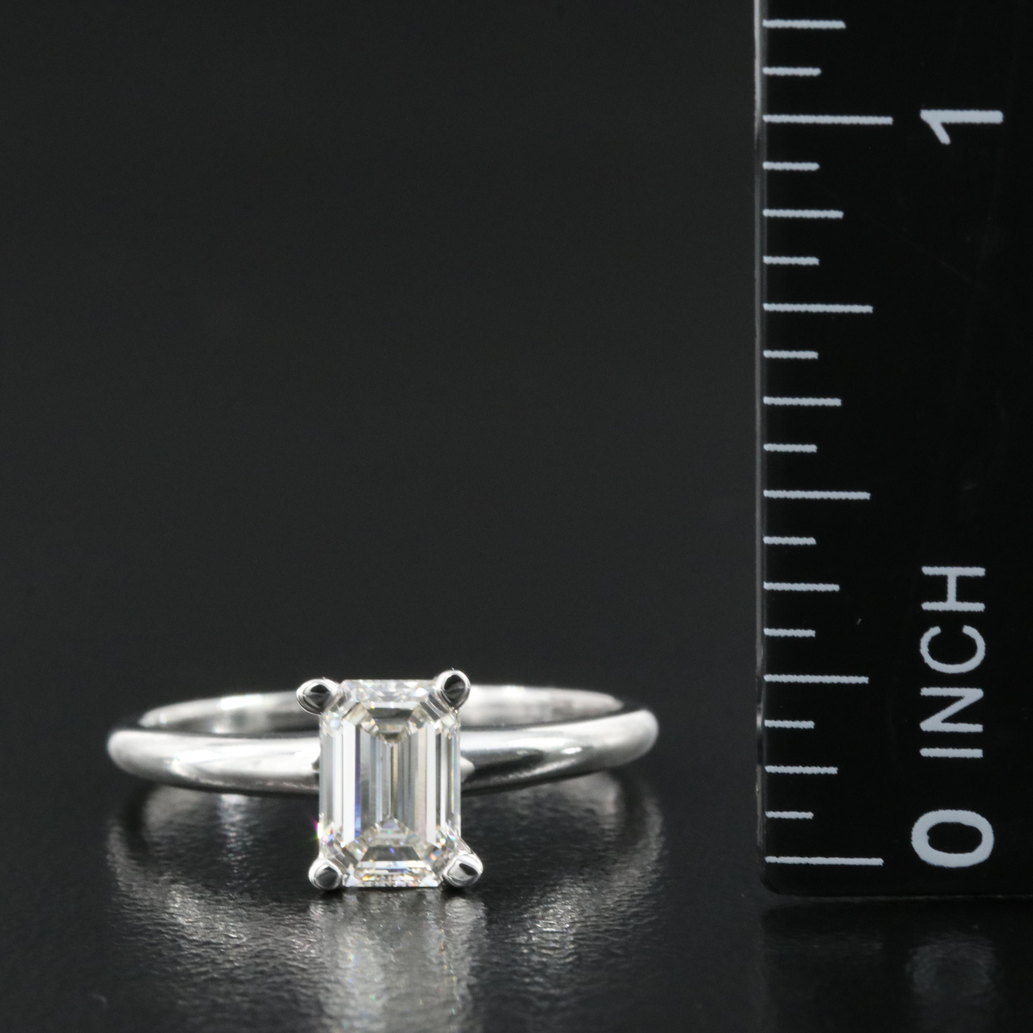 14K 0.93 CT Lab Grown Diamond Solitaire Ring