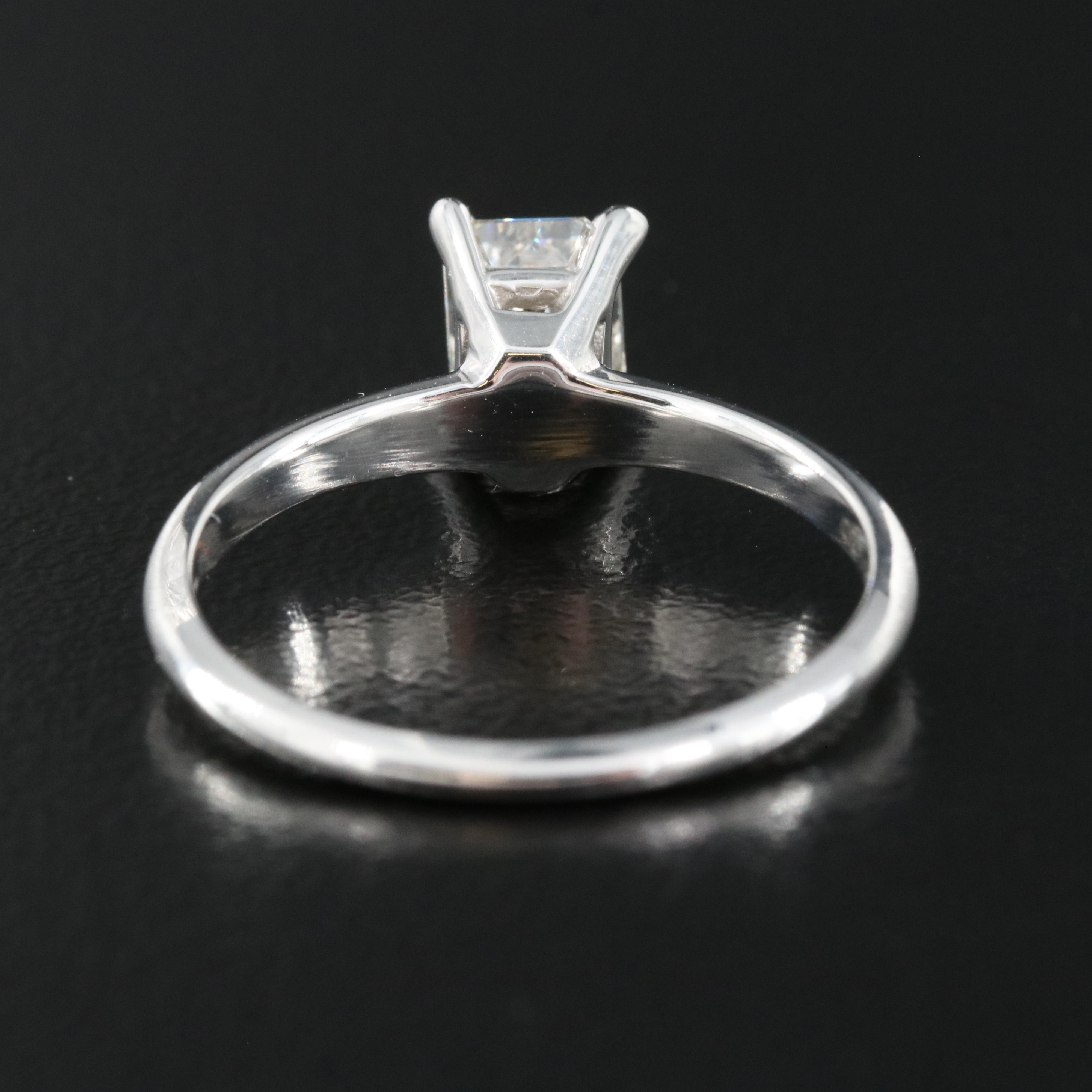 14K 0.93 CT Lab Grown Diamond Solitaire Ring