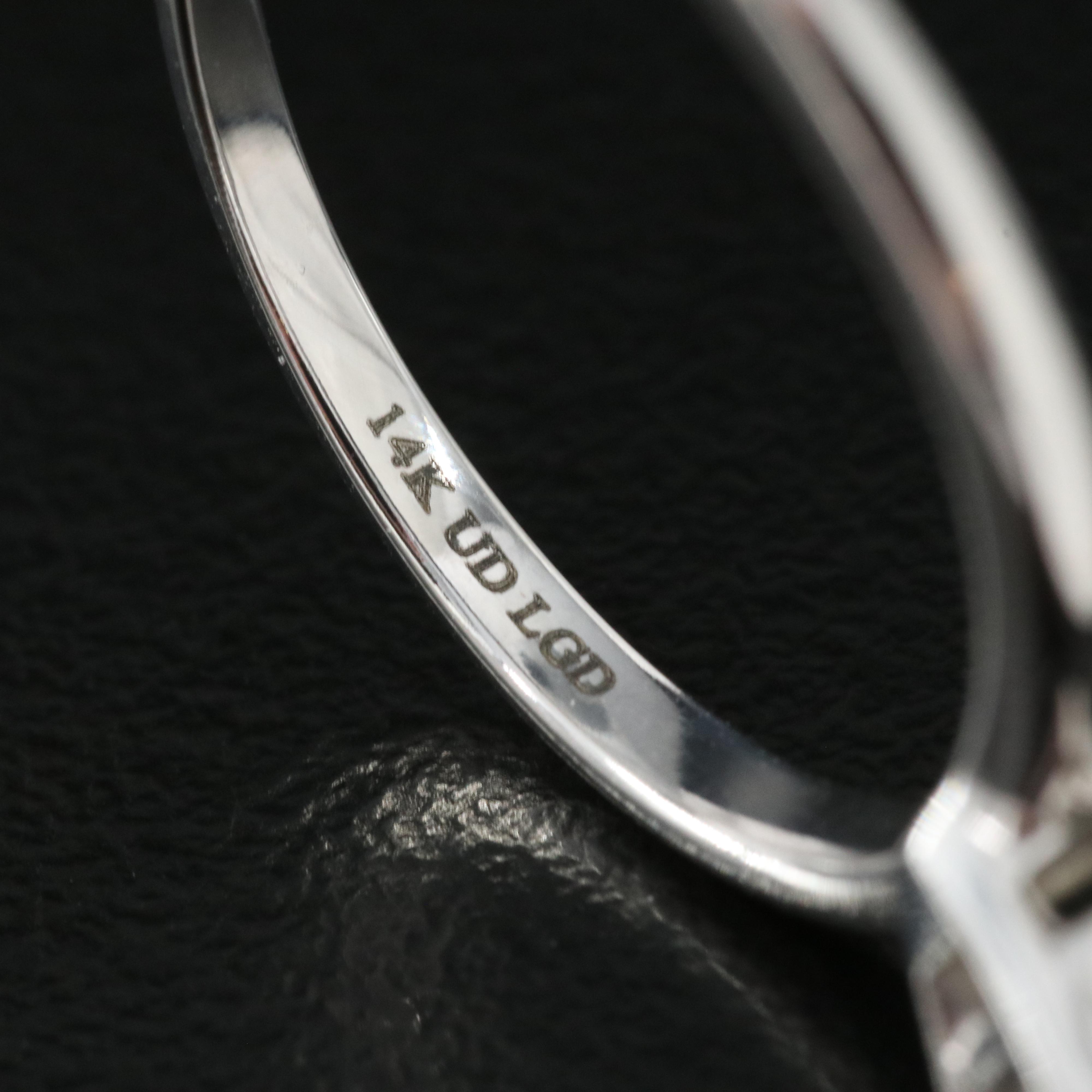 14K 0.93 CT Lab Grown Diamond Solitaire Ring