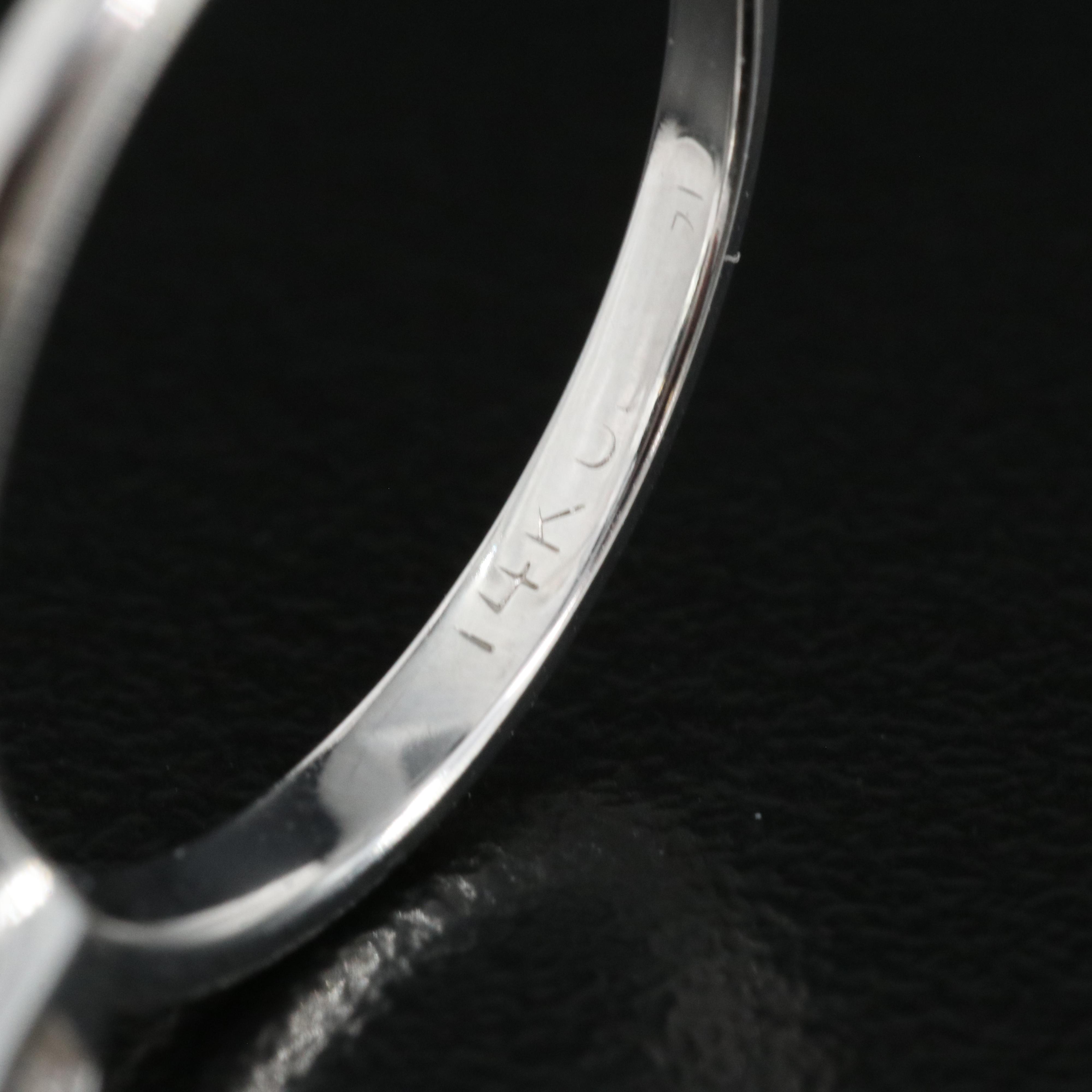 14K 0.93 CT Lab Grown Diamond Solitaire Ring