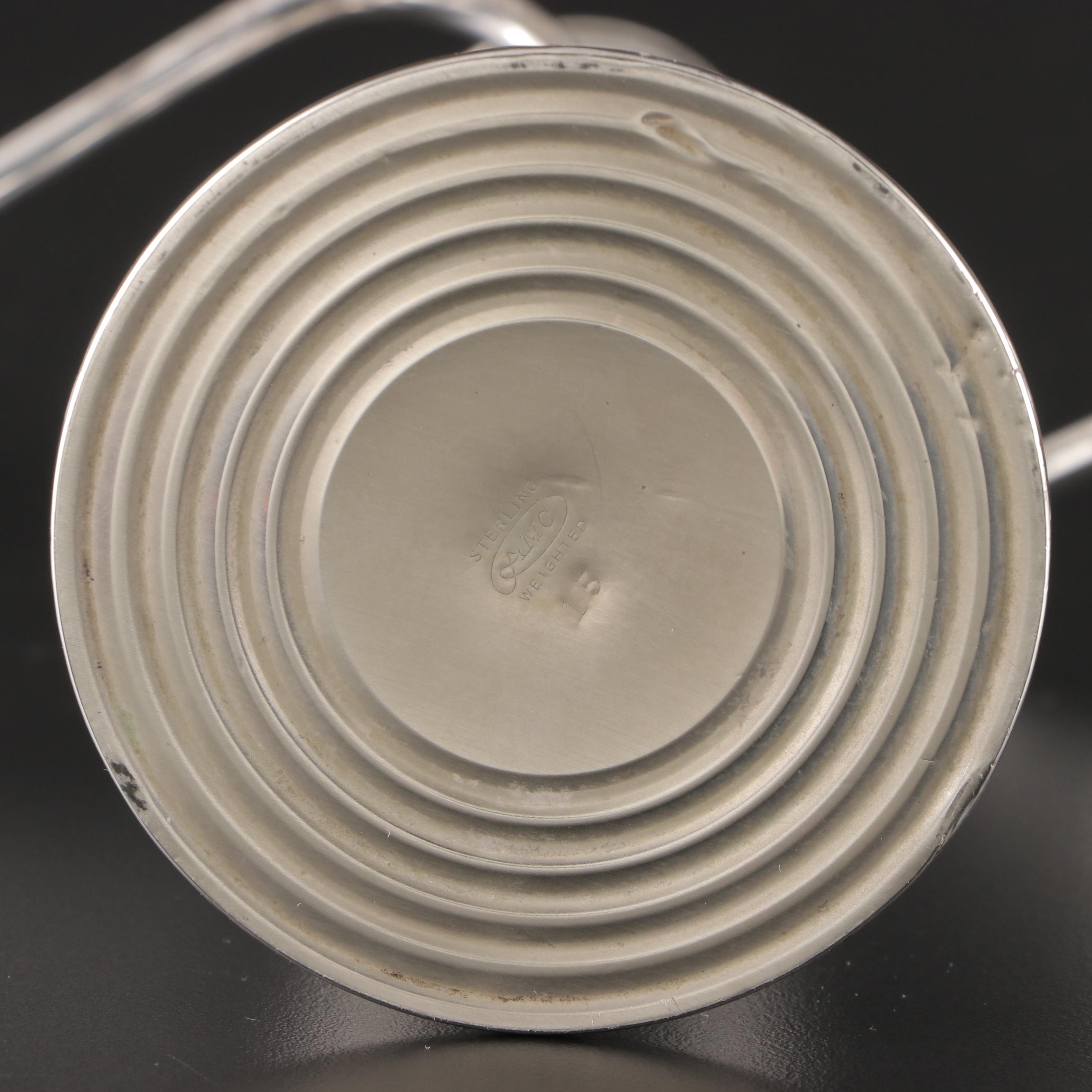 Ames Mfg. Co. Sterling Silver Candelabras and Duchin Creation Candle Holders