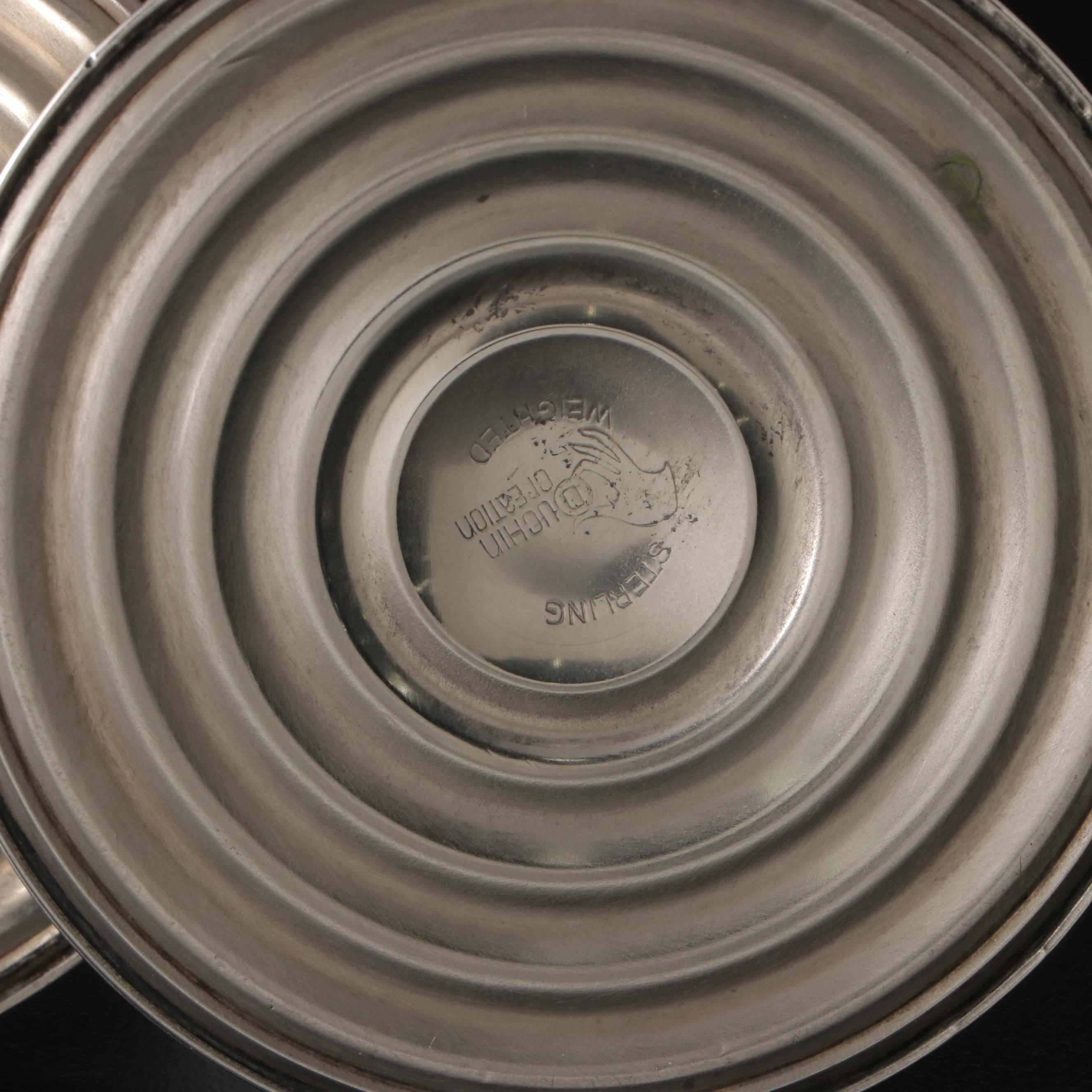 Ames Mfg. Co. Sterling Silver Candelabras and Duchin Creation Candle Holders