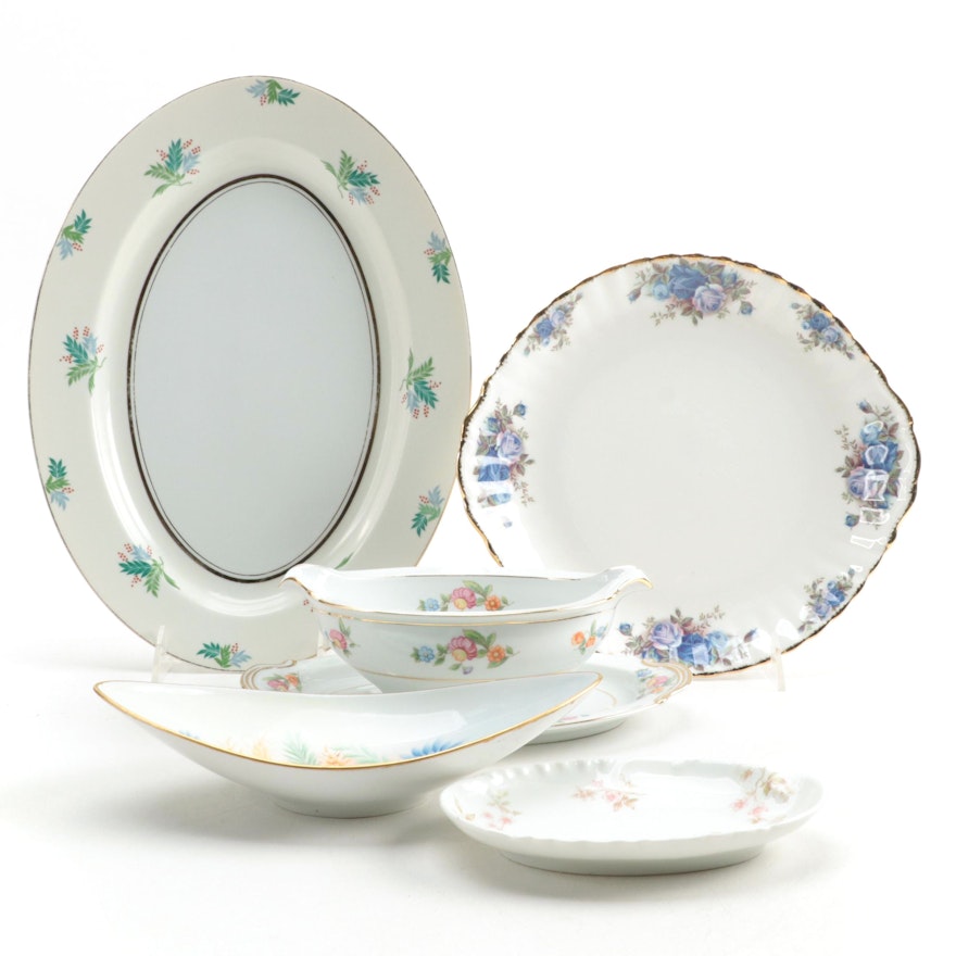 Royal Albert Bone China and Other Oval China Dishes