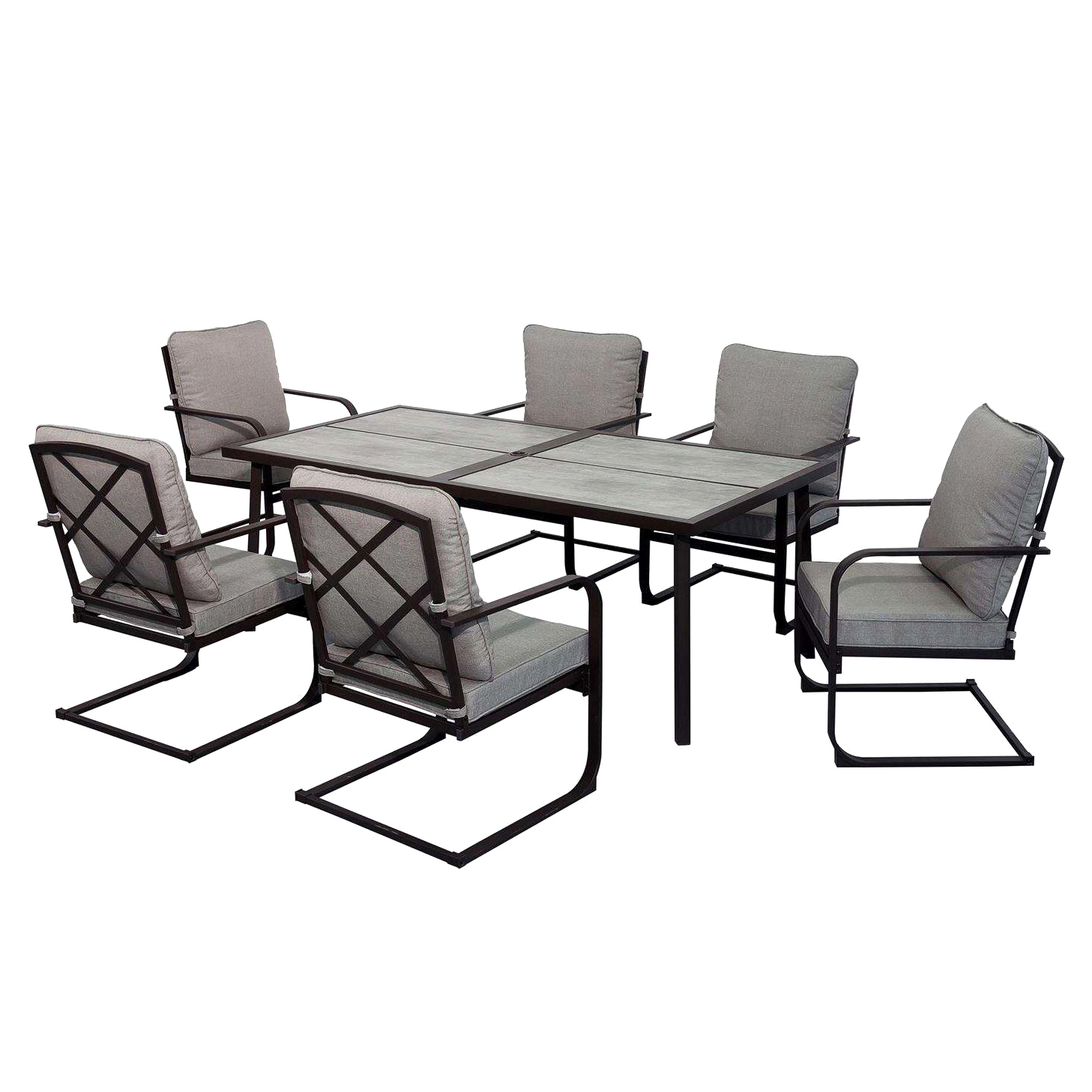 Living Accents Lakehurst Seven-Piece Patio Dining Set