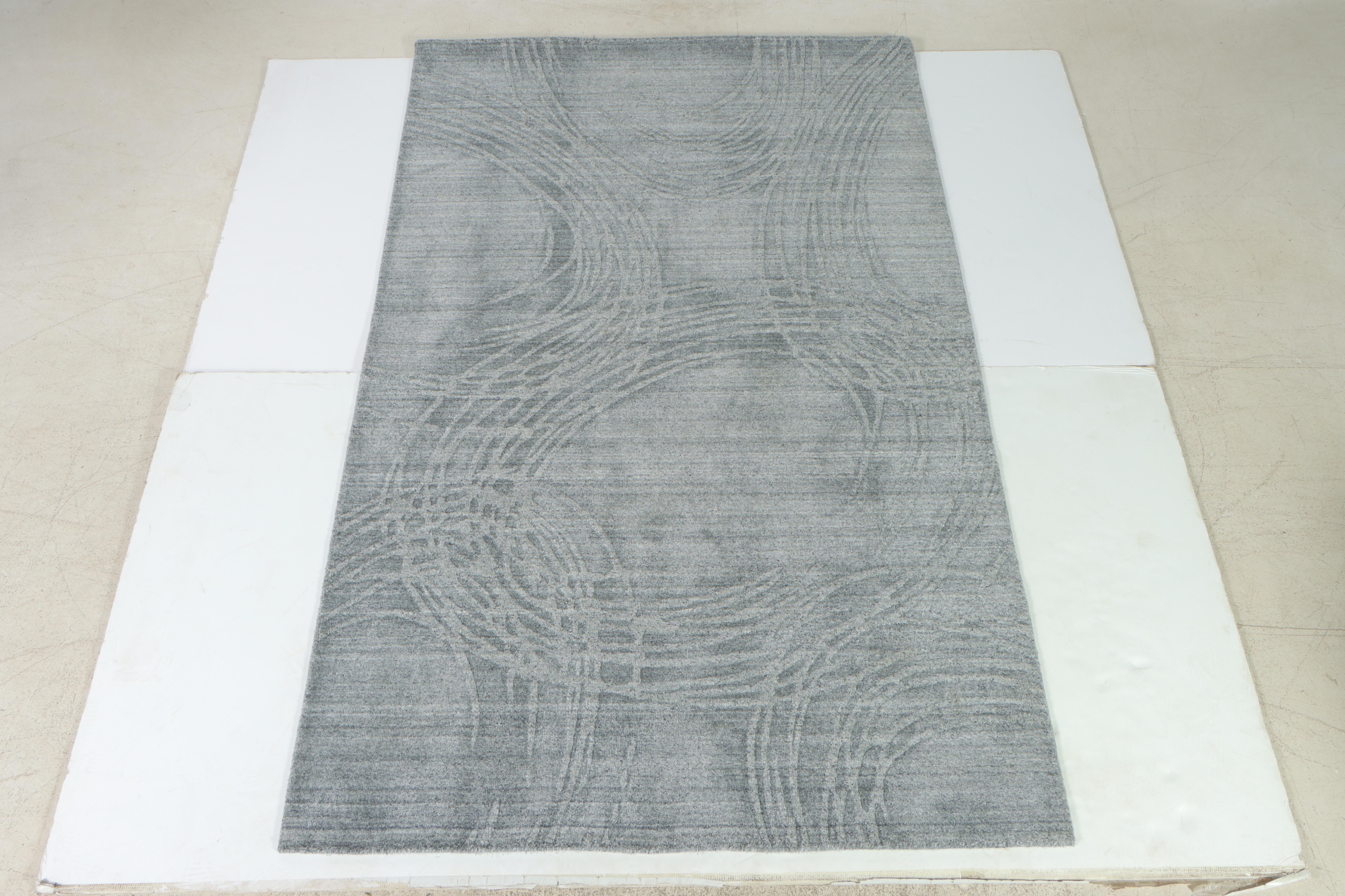 5' x 7'11 Hand-Knotted The Rug Gallery Contemporary Area Rug