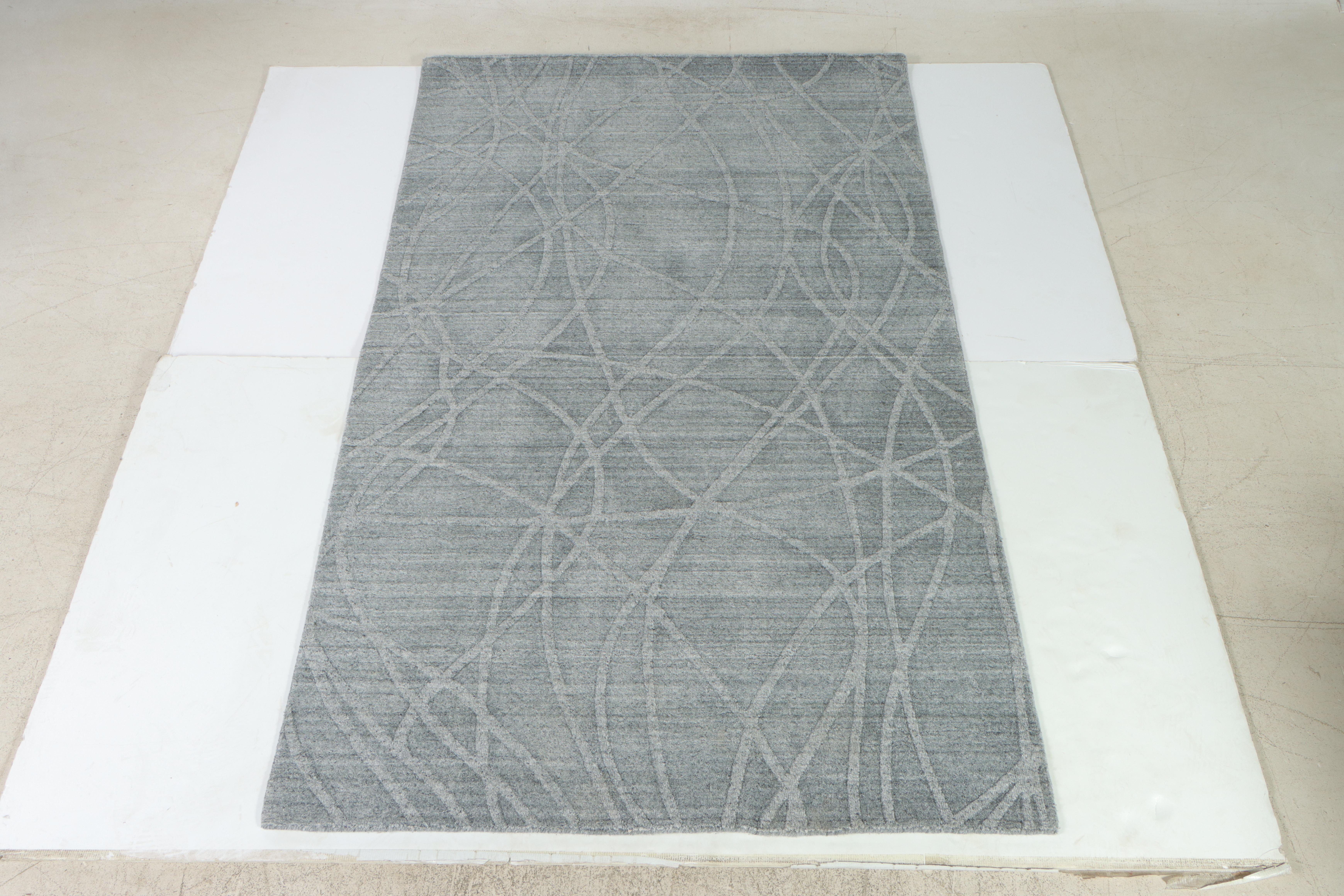 4'11 x 7'10 Hand-Knotted The Rug Gallery Indian Area Rug