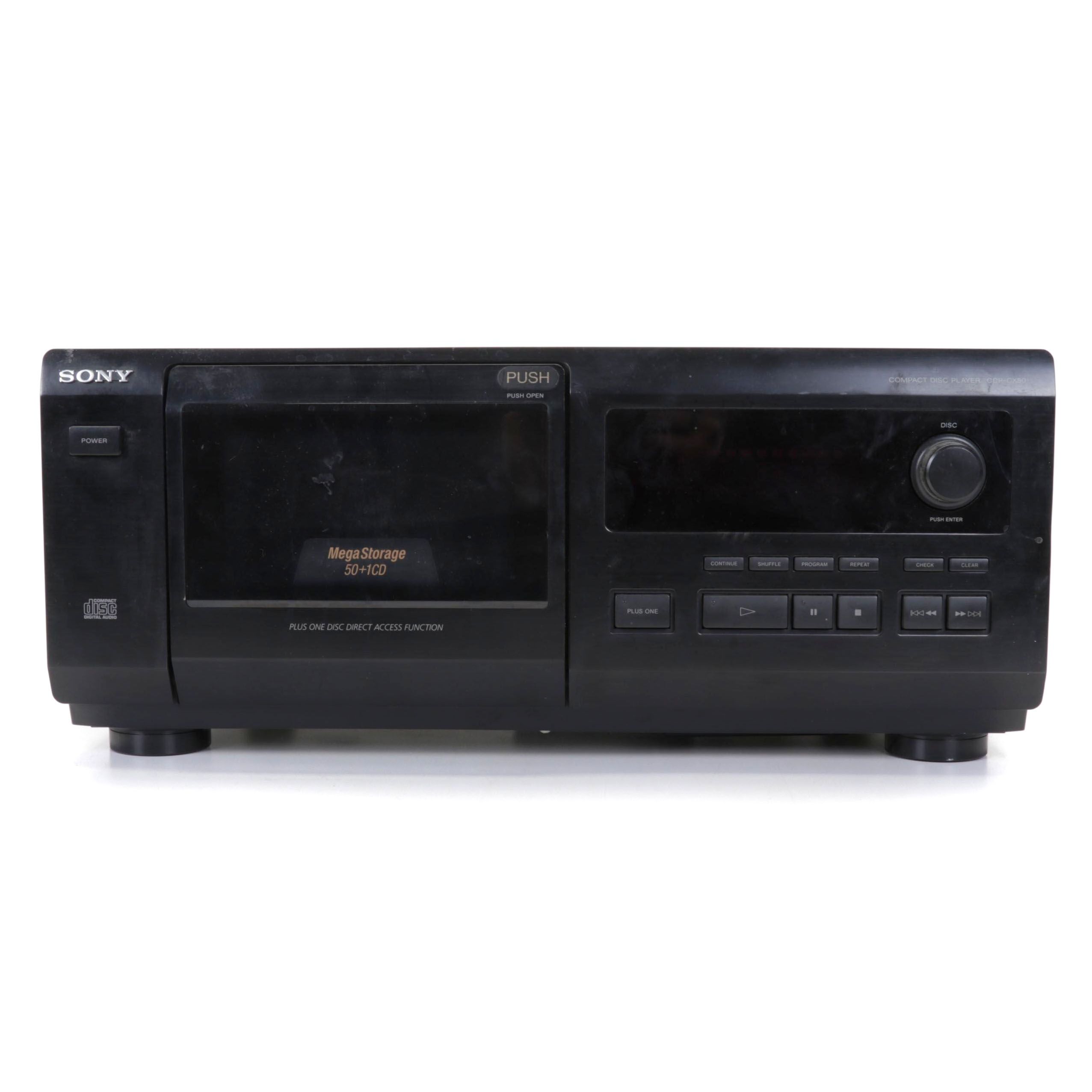 Sony CDP-CX50 CD Player and Technics RS-TR165 Stereo Cassette Deck In Box