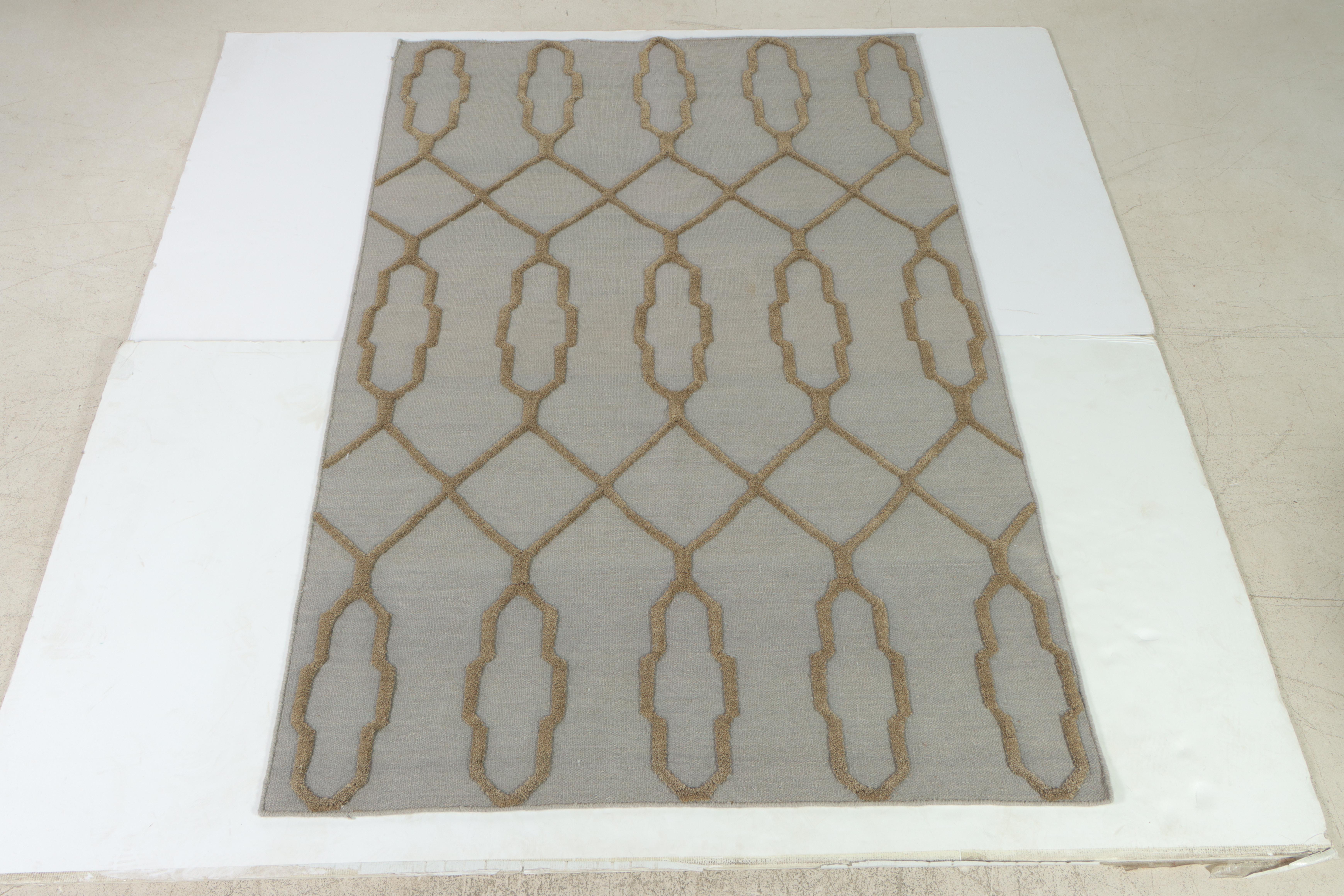 5' x 7'6 Hand-Knotted and Mixed Technique Loloi Adler Area Rug