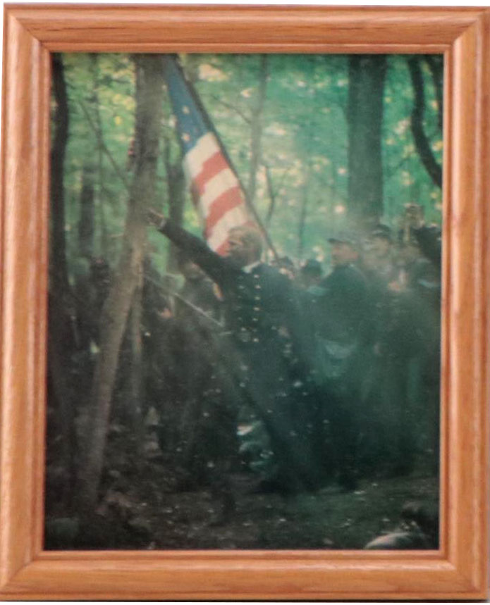 Civil War Themed Photomechanical Prints Including Portrait of Joshua Chamberlain