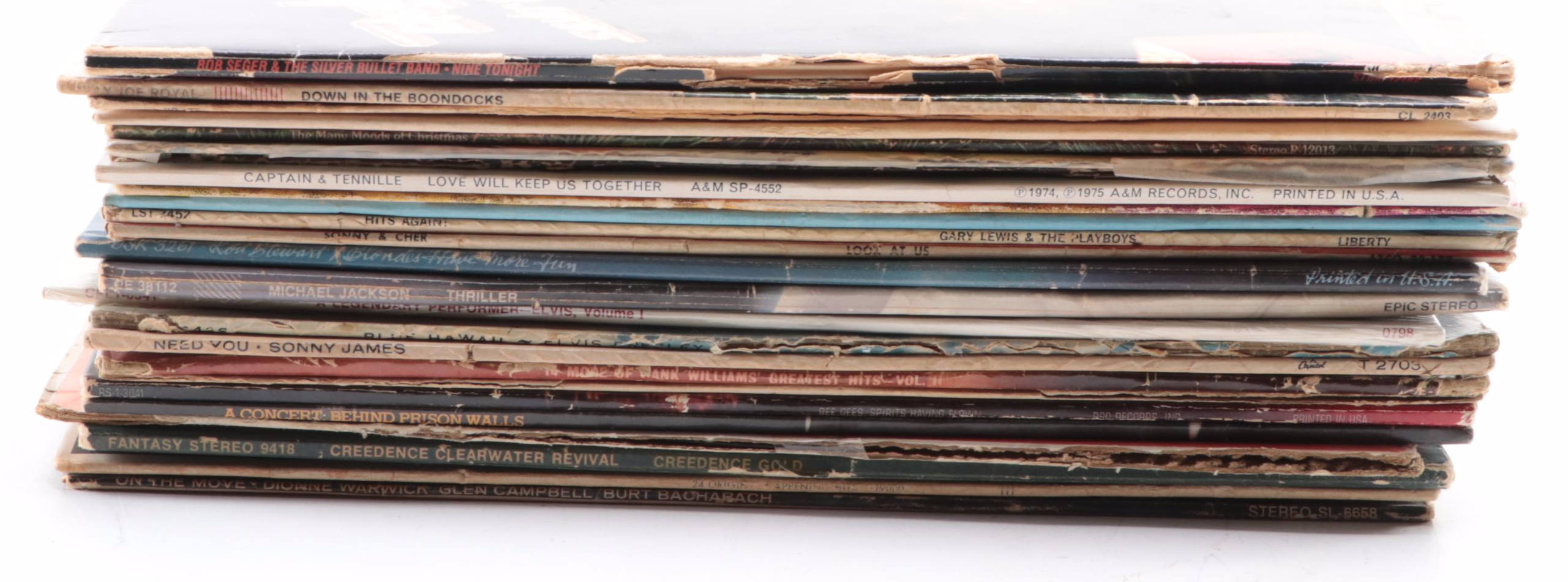 Bob Seger and The Silver Bullet Band, Rod Stewart, Michael Jackson, More Records