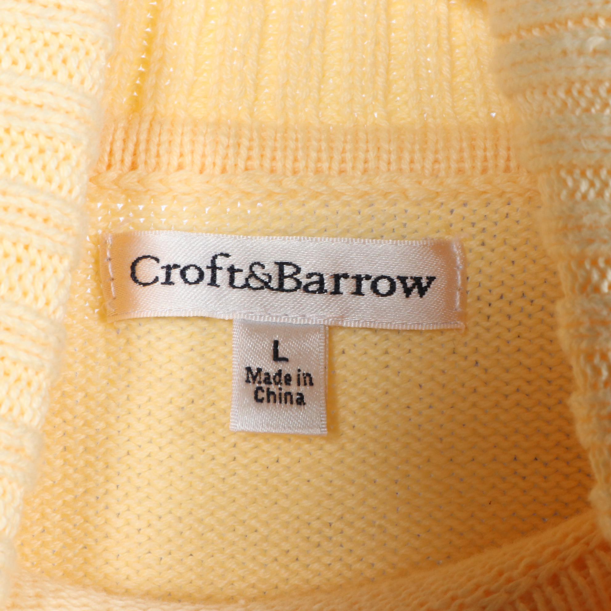 Karen Scott, Gloria Vanderbilt and Crofts & Barrow Turtleneck Sweaters and Jeans