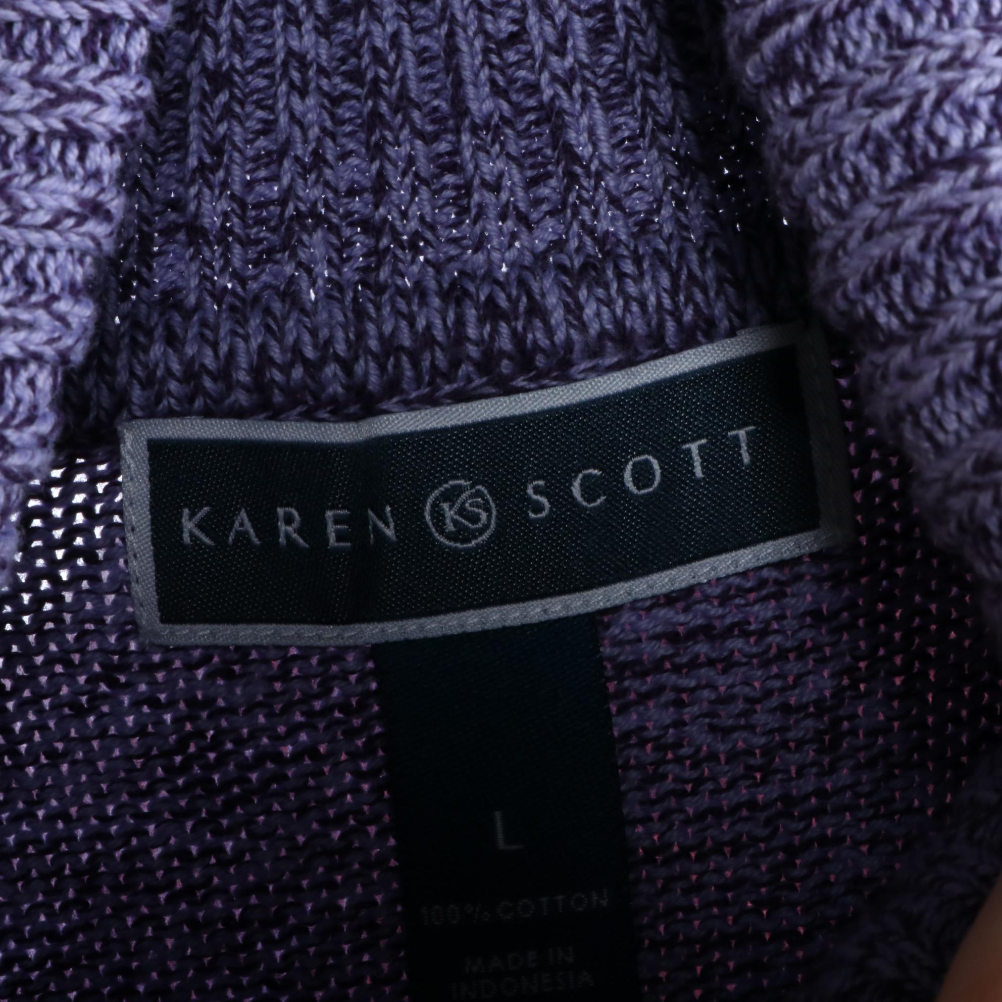 Karen Scott, Gloria Vanderbilt and Crofts & Barrow Turtleneck Sweaters and Jeans