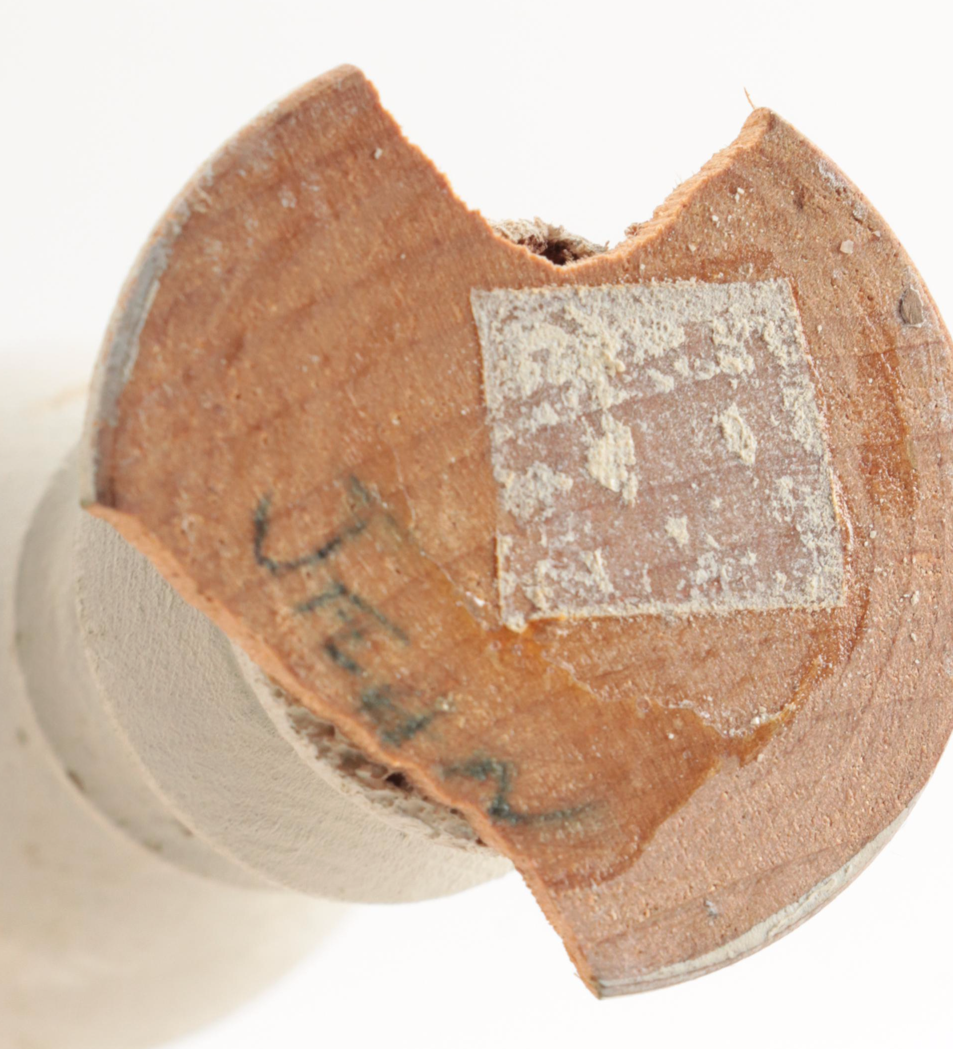 Angel and Other Hand-Painted Wood Figurines