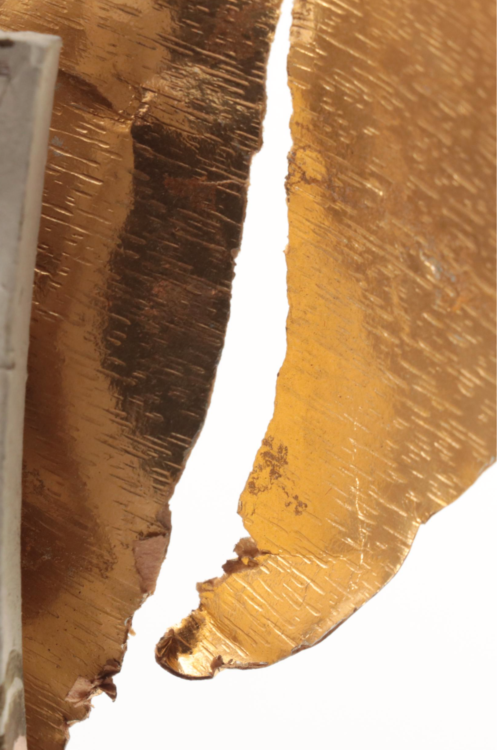 Angel and Other Hand-Painted Wood Figurines