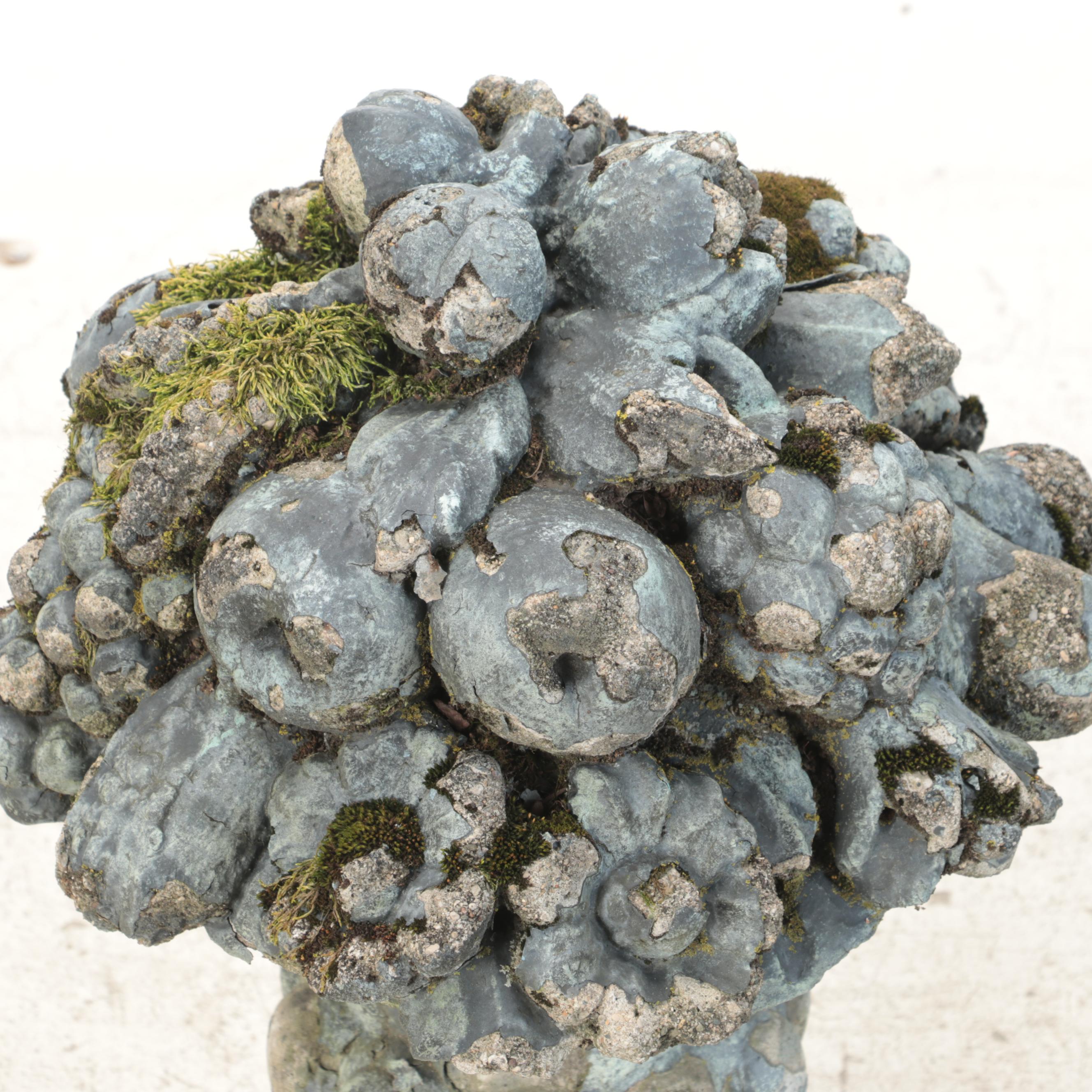 Pair of Cast Concrete Garden Fruit Baskets