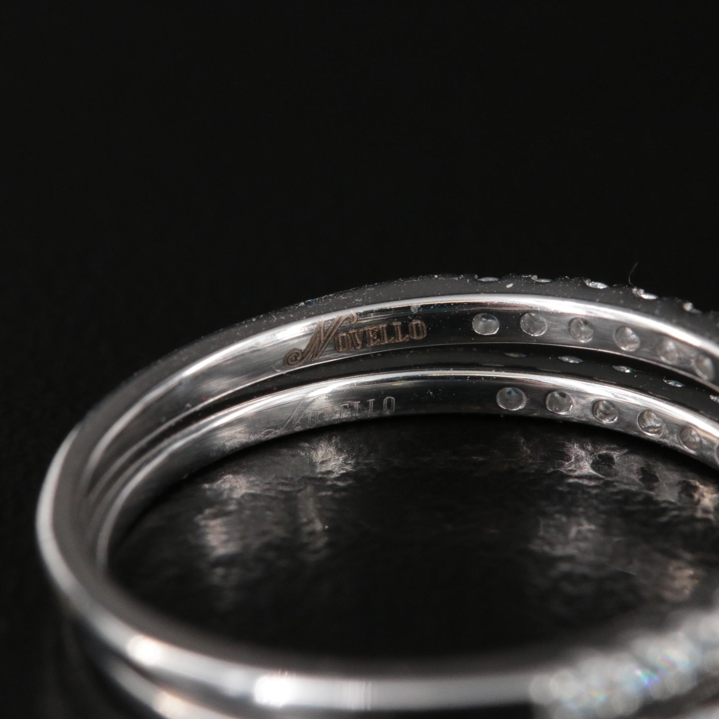 14K 1.33 CTW Lab Grown Diamond Ring Set