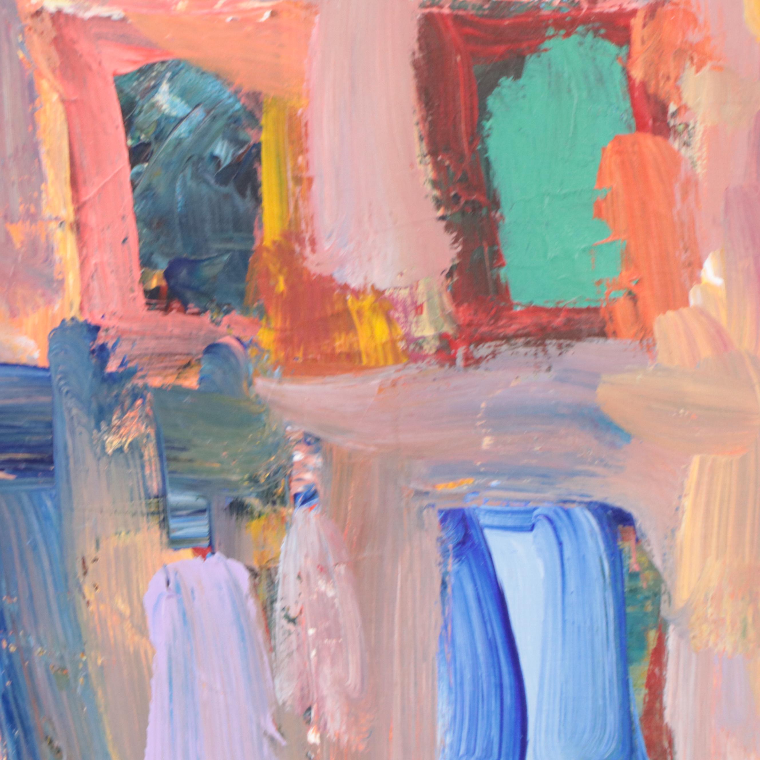 Leif Janek Abstract Acrylic Painting, 21st Century