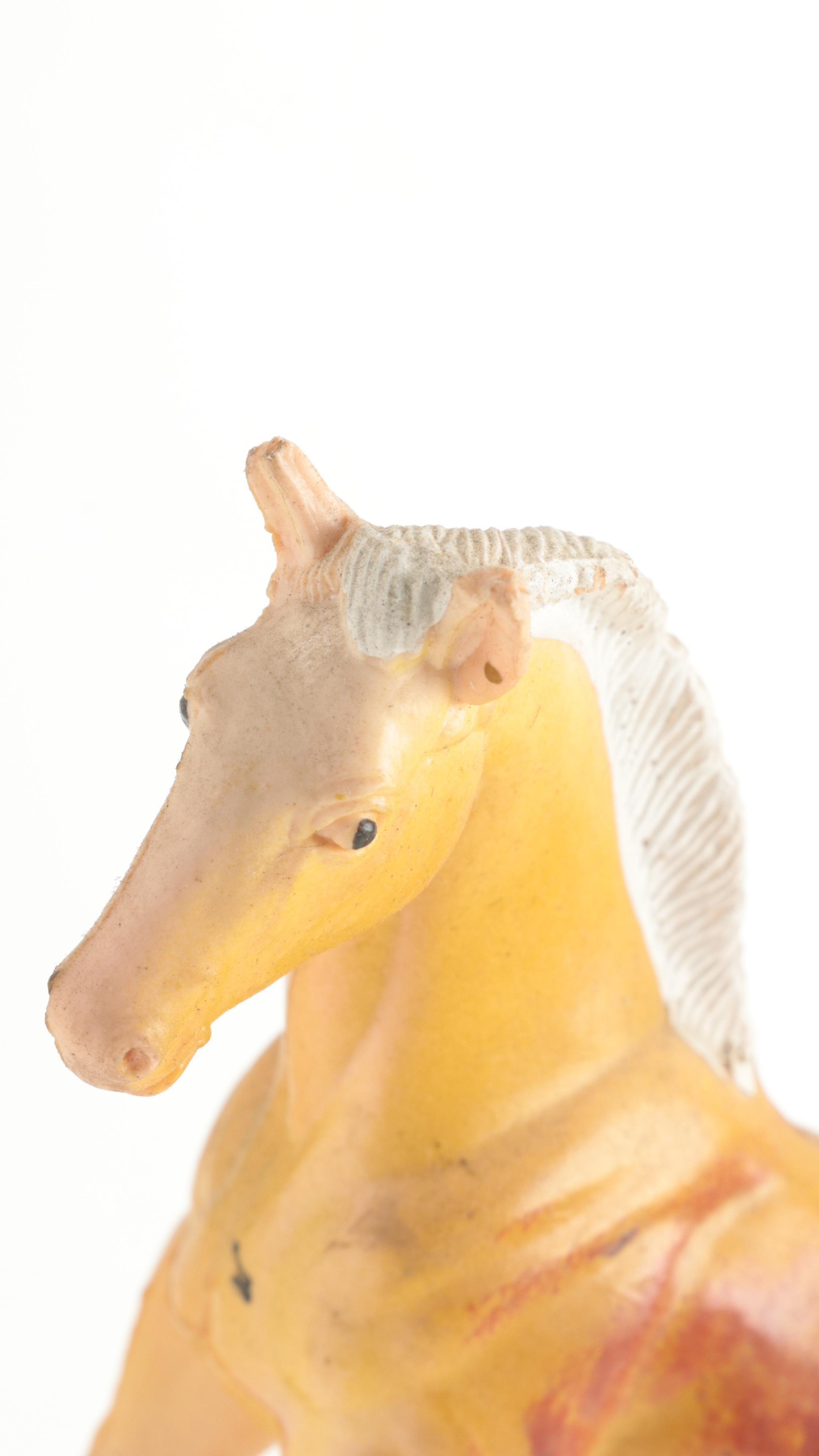 Imperial Toys Cast Plastic Horse With Other Toy Horses, Foals, and Pegasus