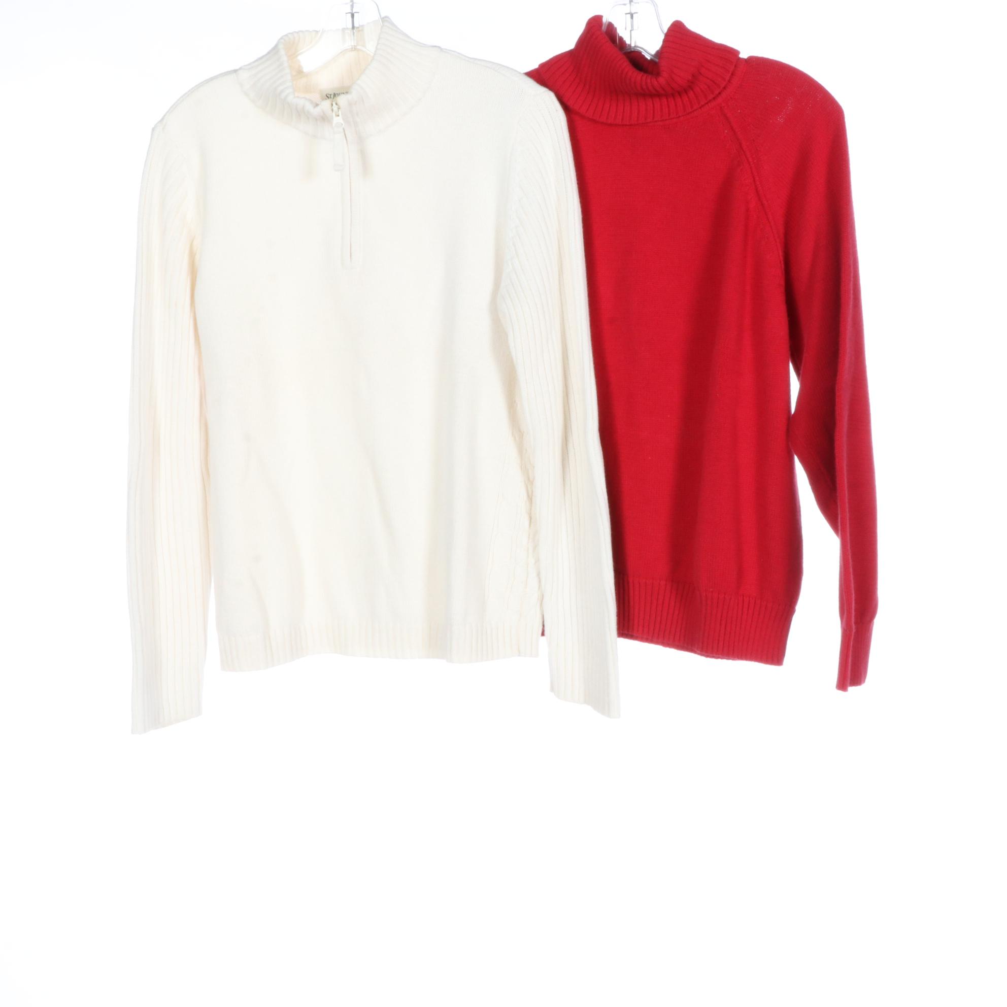 St. John's Bay, Karen Scott Sweaters, and Gloria Vanderbilt Amanda Style Jeans