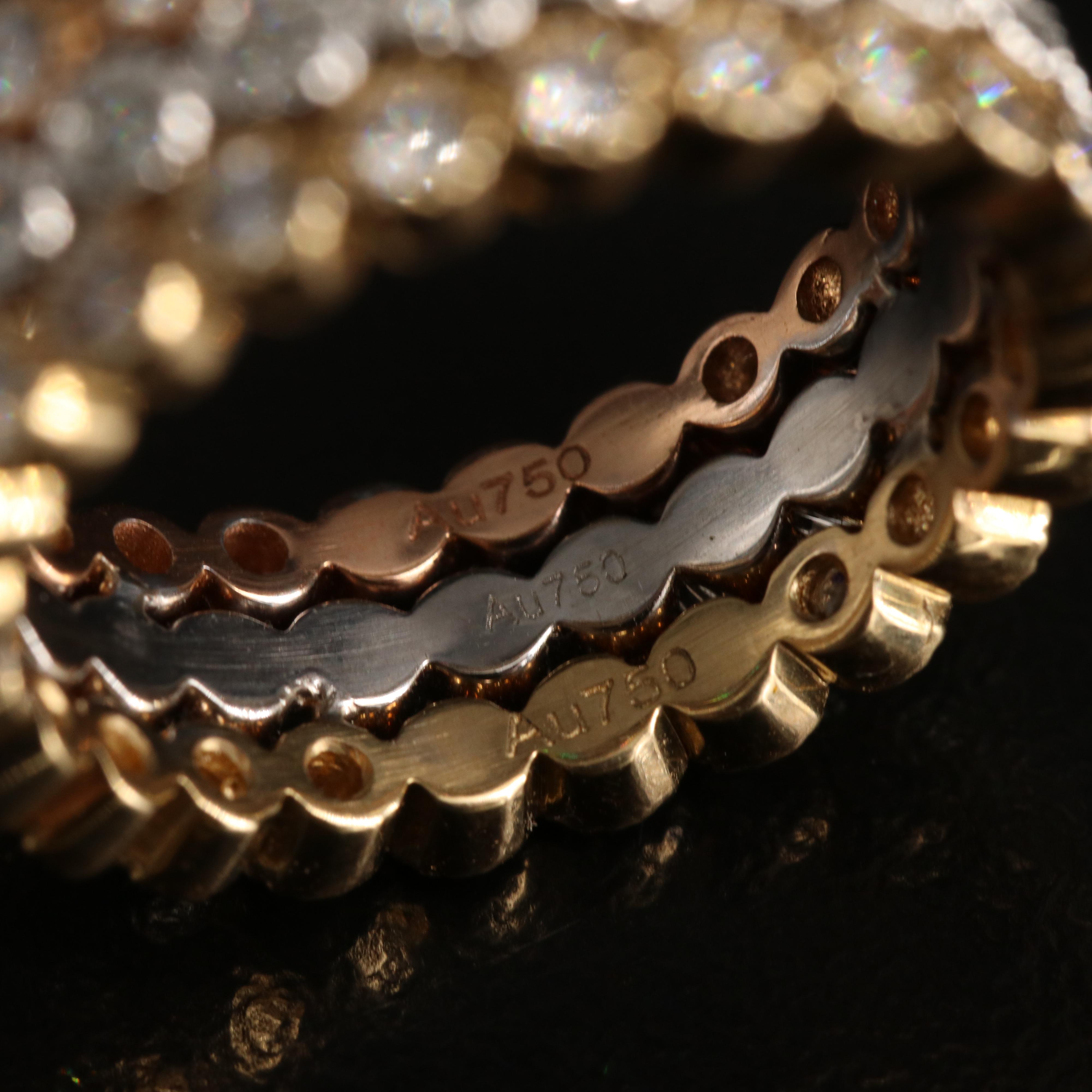 14K Tri-Color Gold 1.48 CTW Diamond Ring