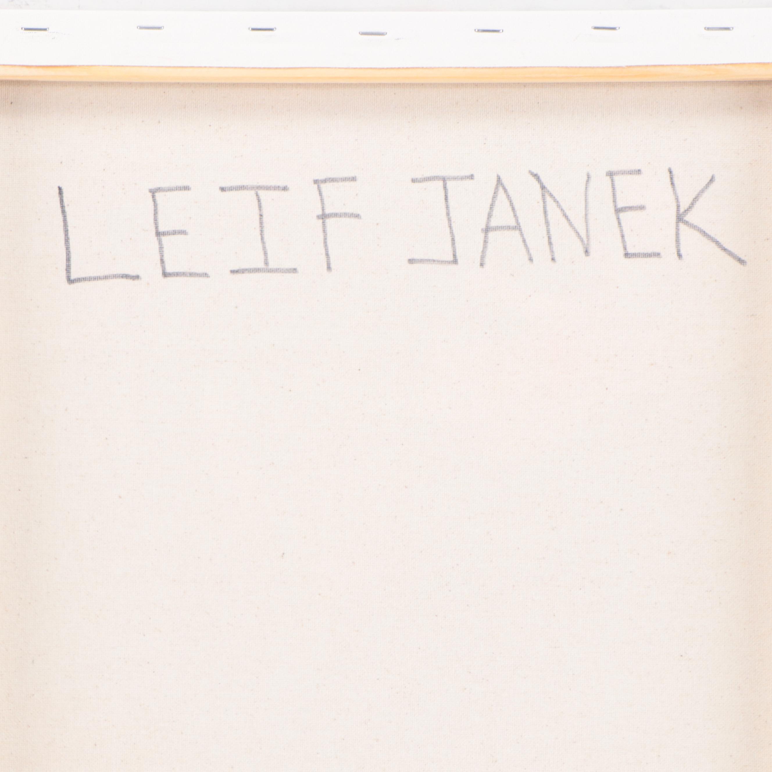 Leif Janek Abstract Acrylic Painting, 21st Century