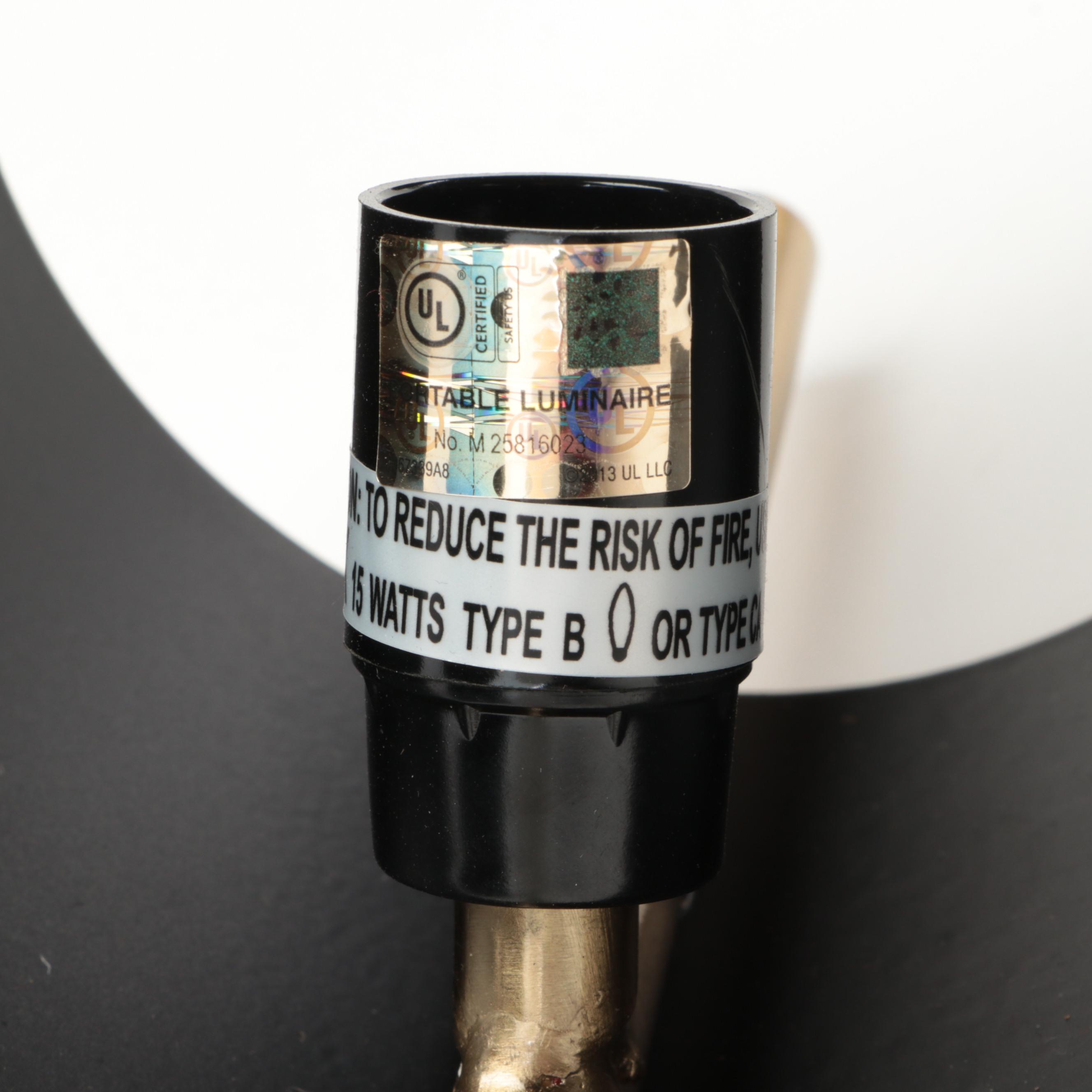 Modern Style Brushed Brass and Marble Desk Lamp with Brass Chinese Dragon Figure