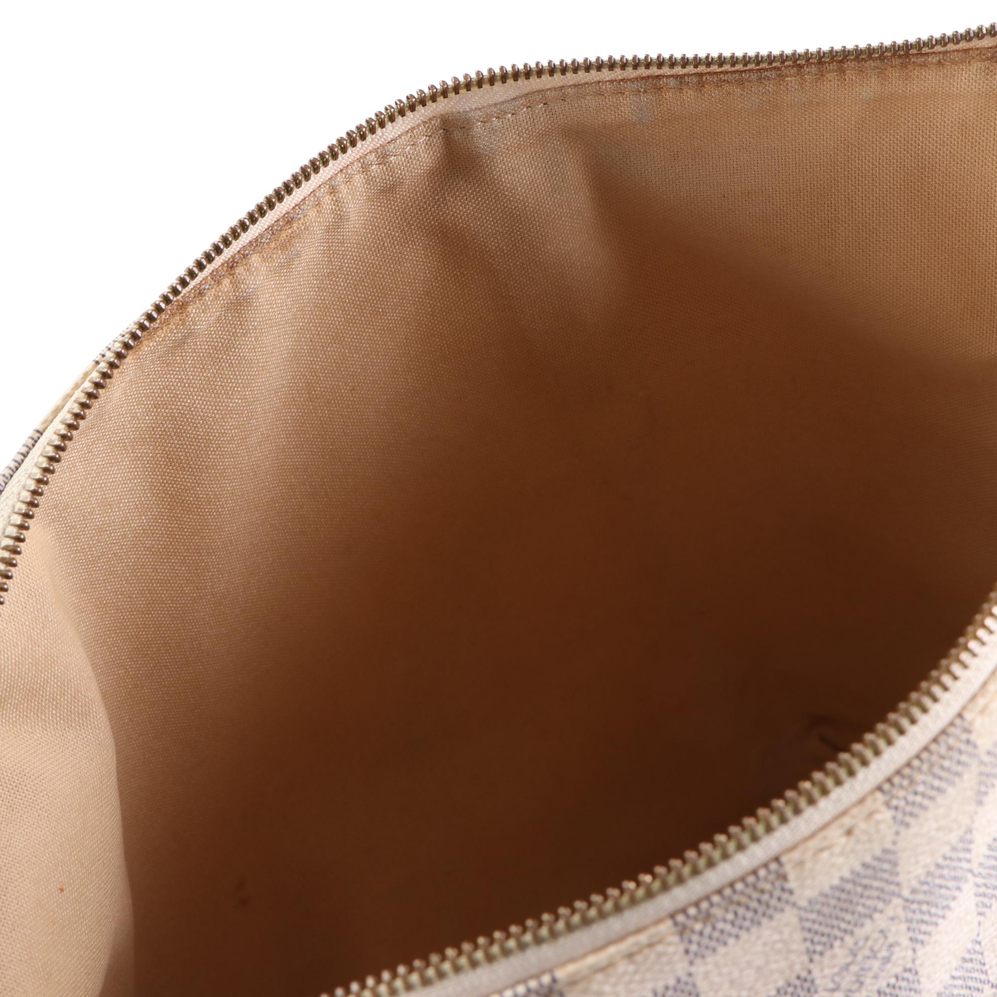 Louis Vuitton Totally PM in Damier Azur Canvas and Vachetta Leather