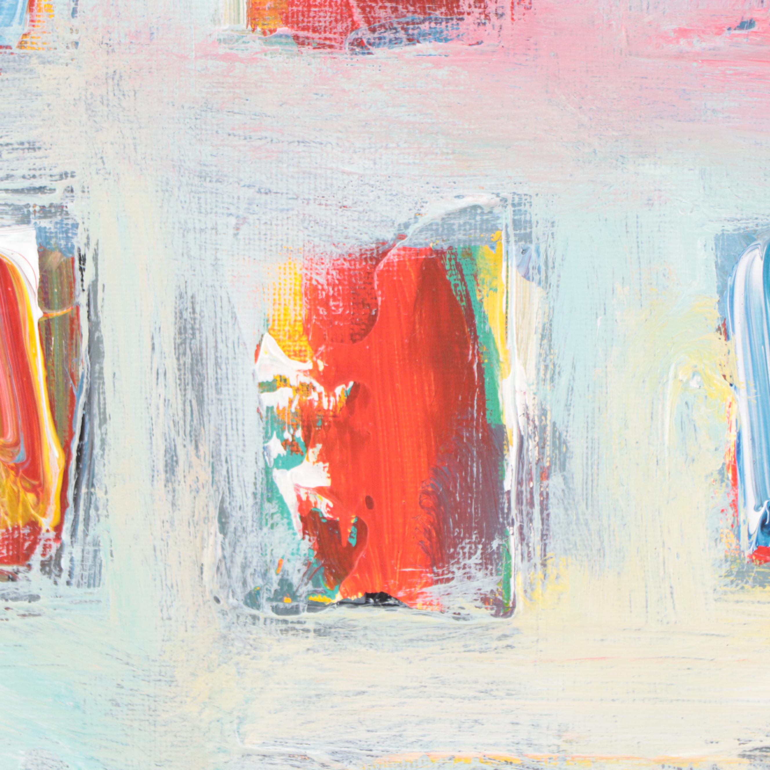 Leif Janek Abstract Acrylic Painting, 21st Century