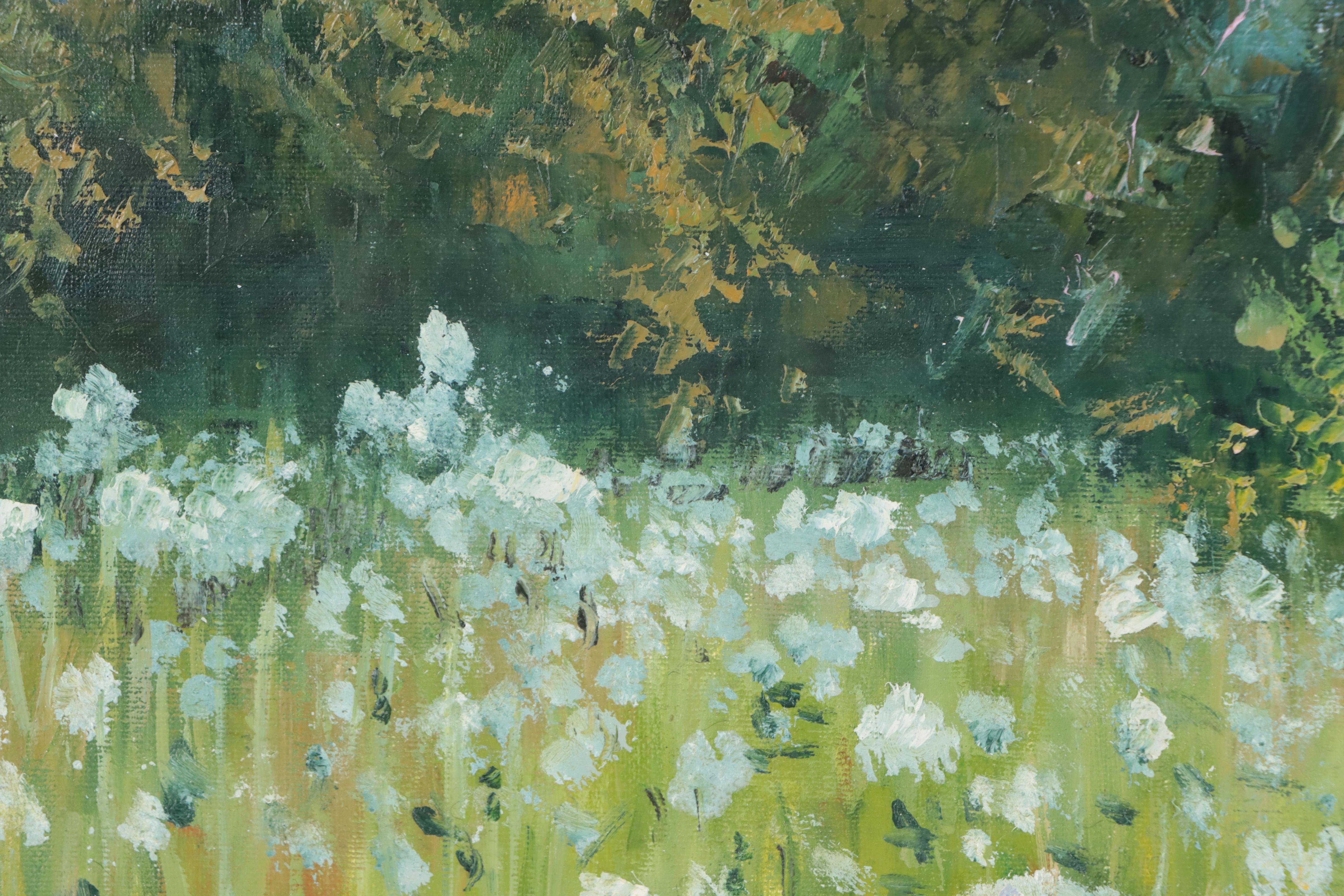 Garncarek Aleksander Oil Painting "Dmuchawce," 2023