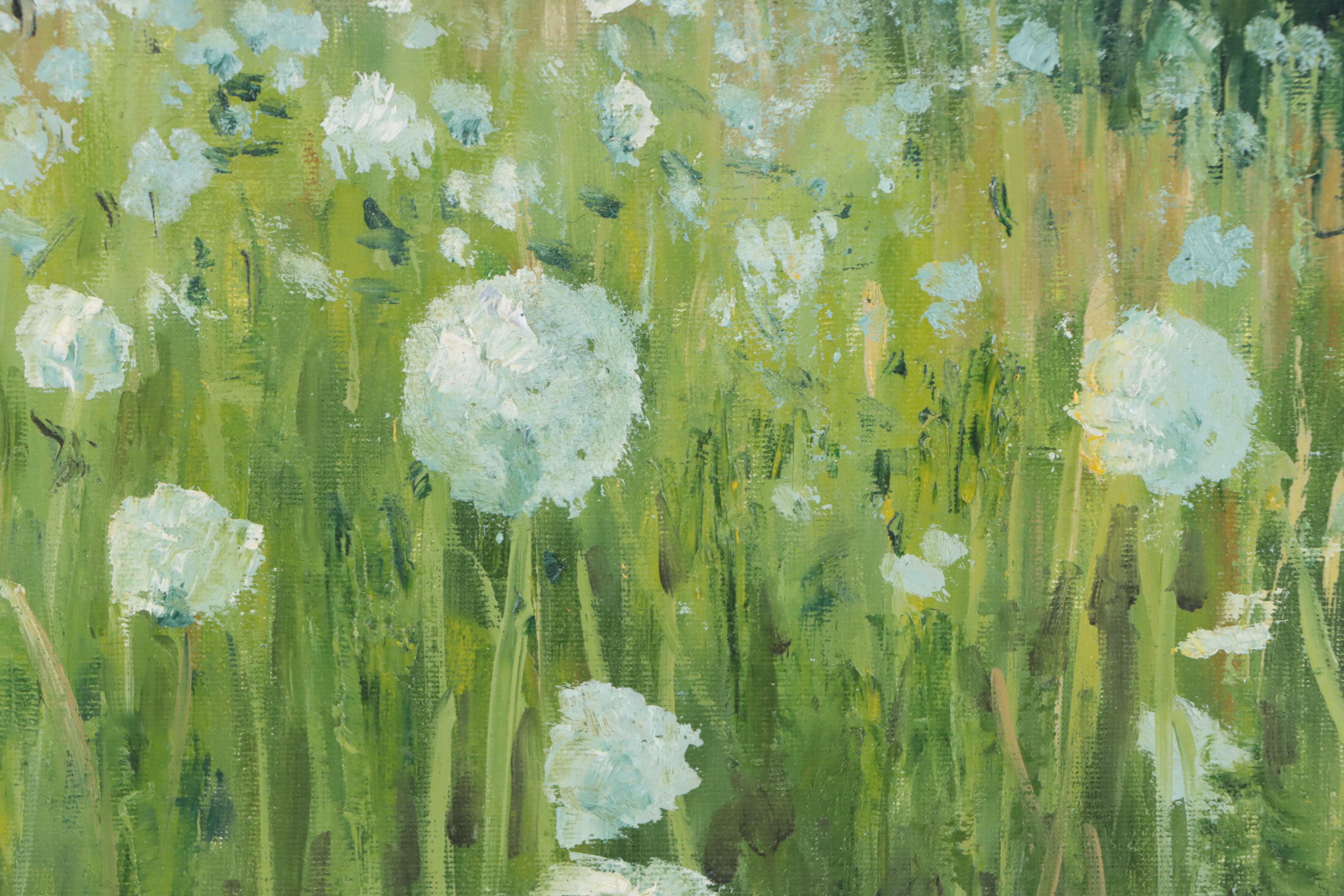 Garncarek Aleksander Oil Painting "Dmuchawce," 2023