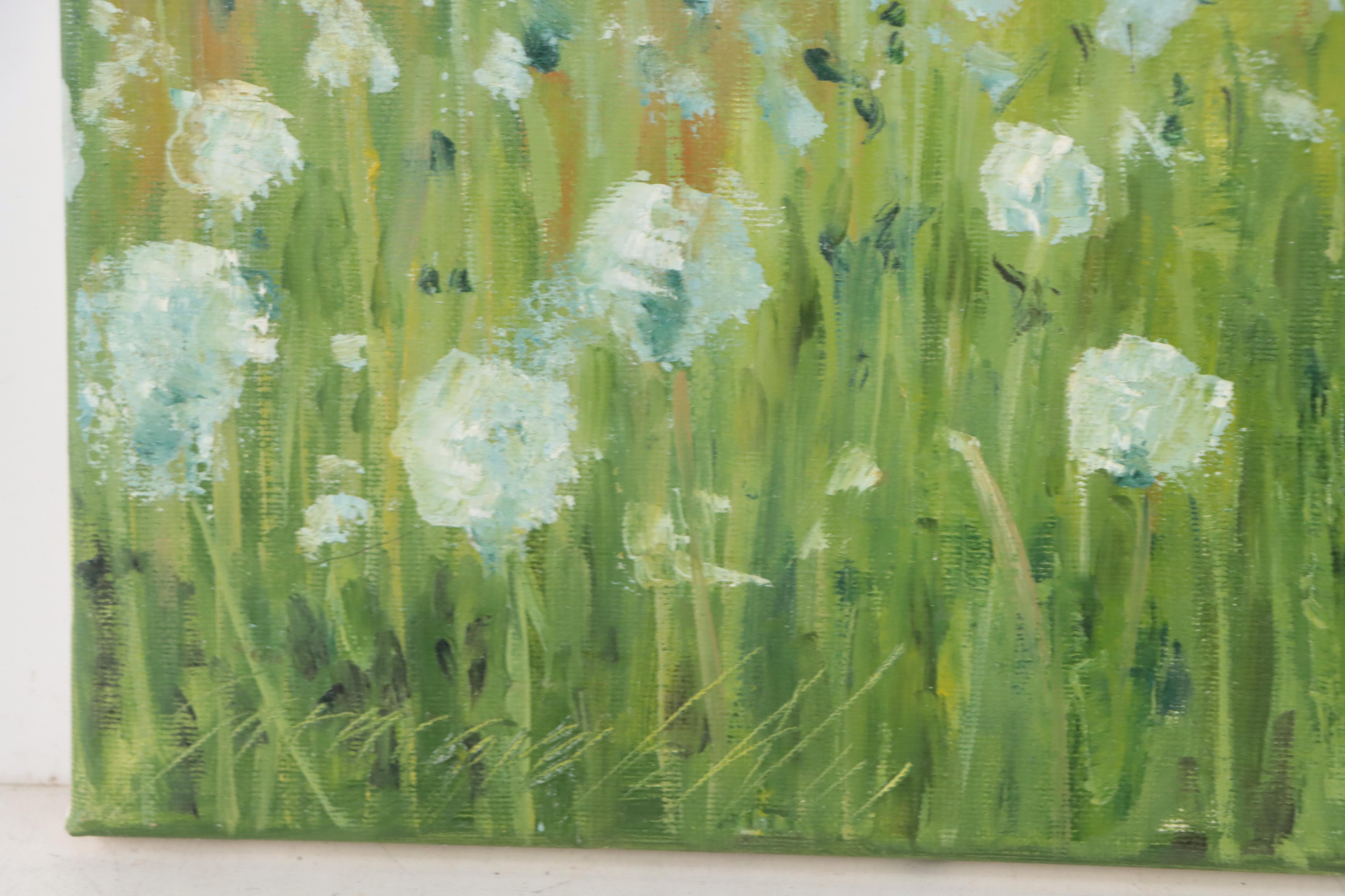 Garncarek Aleksander Oil Painting "Dmuchawce," 2023