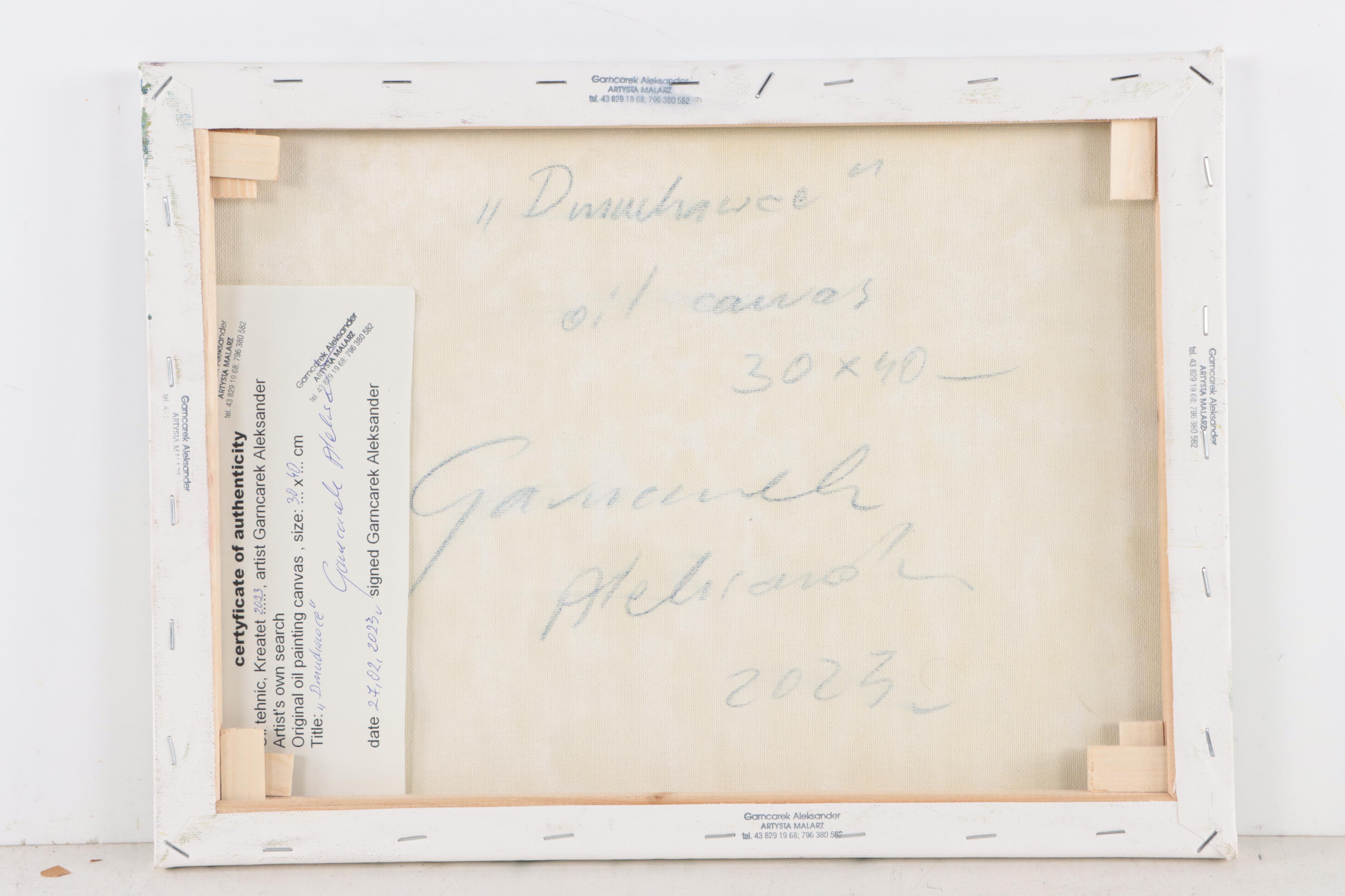 Garncarek Aleksander Oil Painting "Dmuchawce," 2023